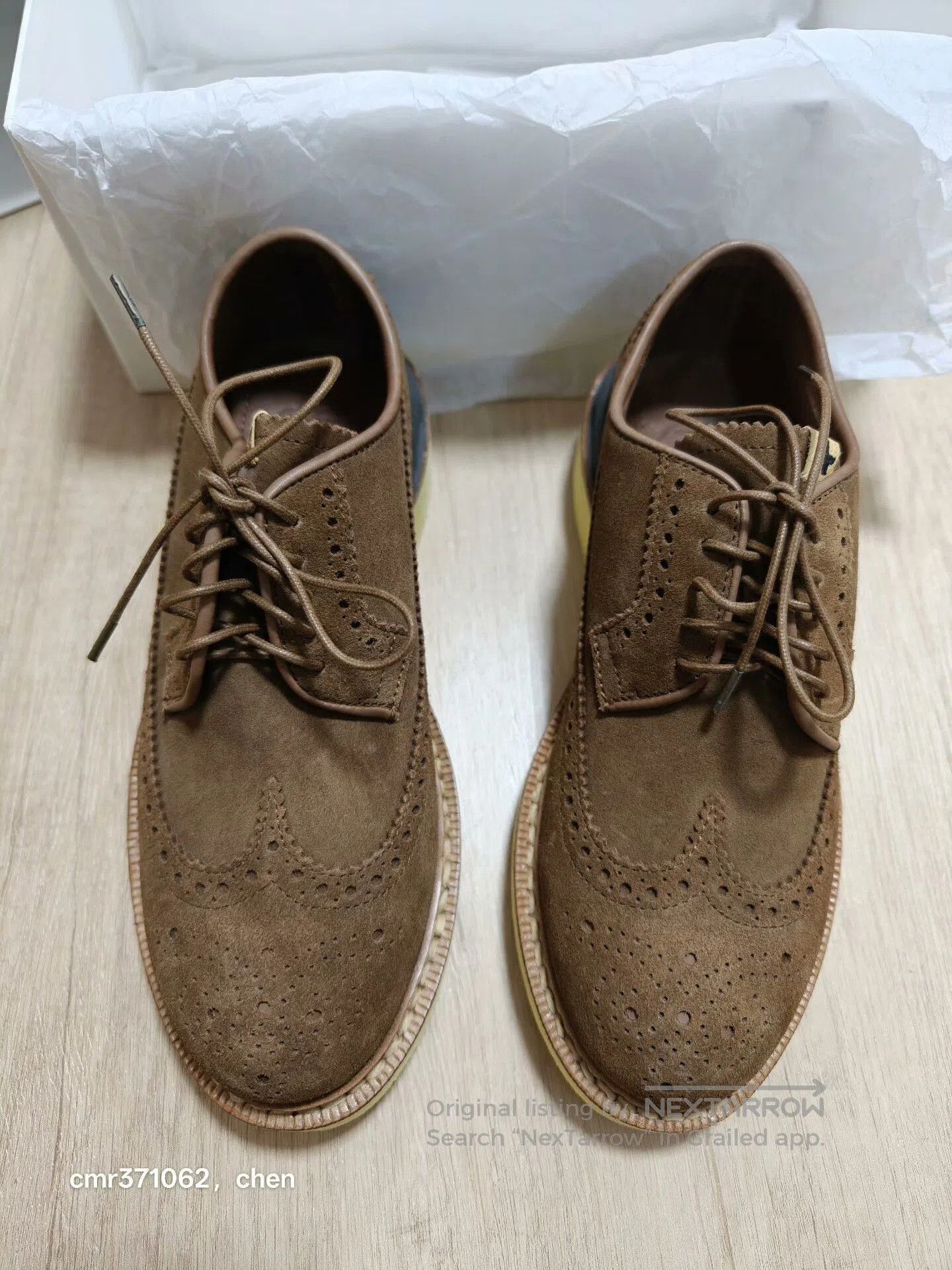 Visvim visvim 13ss Spot Patrician WT Folk Brogue. Size US 8 / EU 41 - 1 Thumbnail