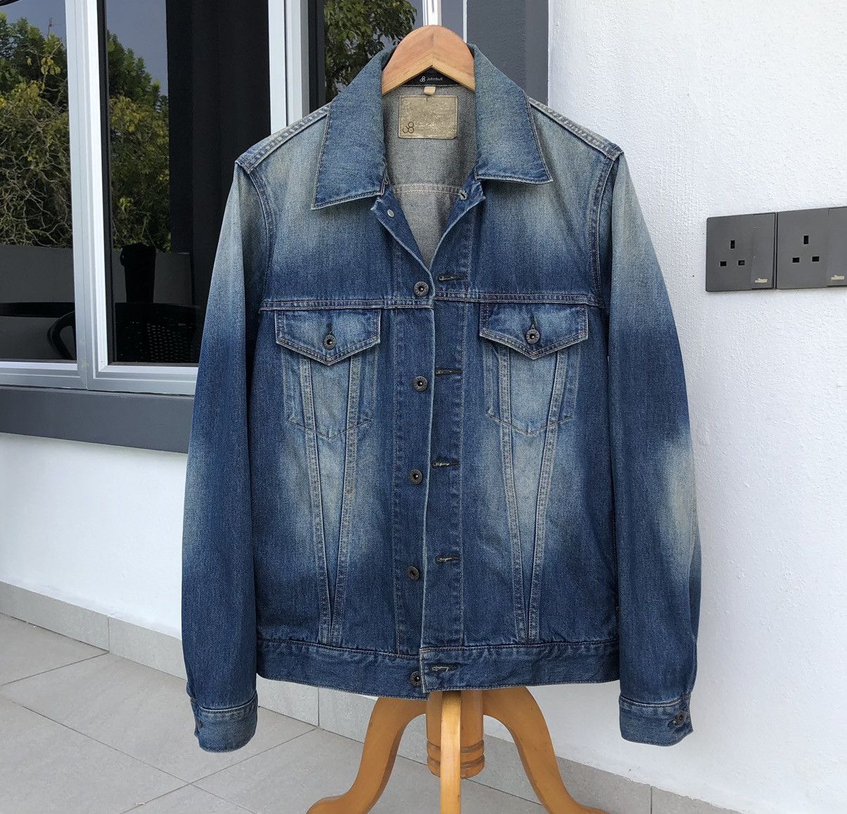 Johnbull Japanese Johnbull Trucker Denim Jacket Size US L / EU 52-54 / 3 - 3 Thumbnail