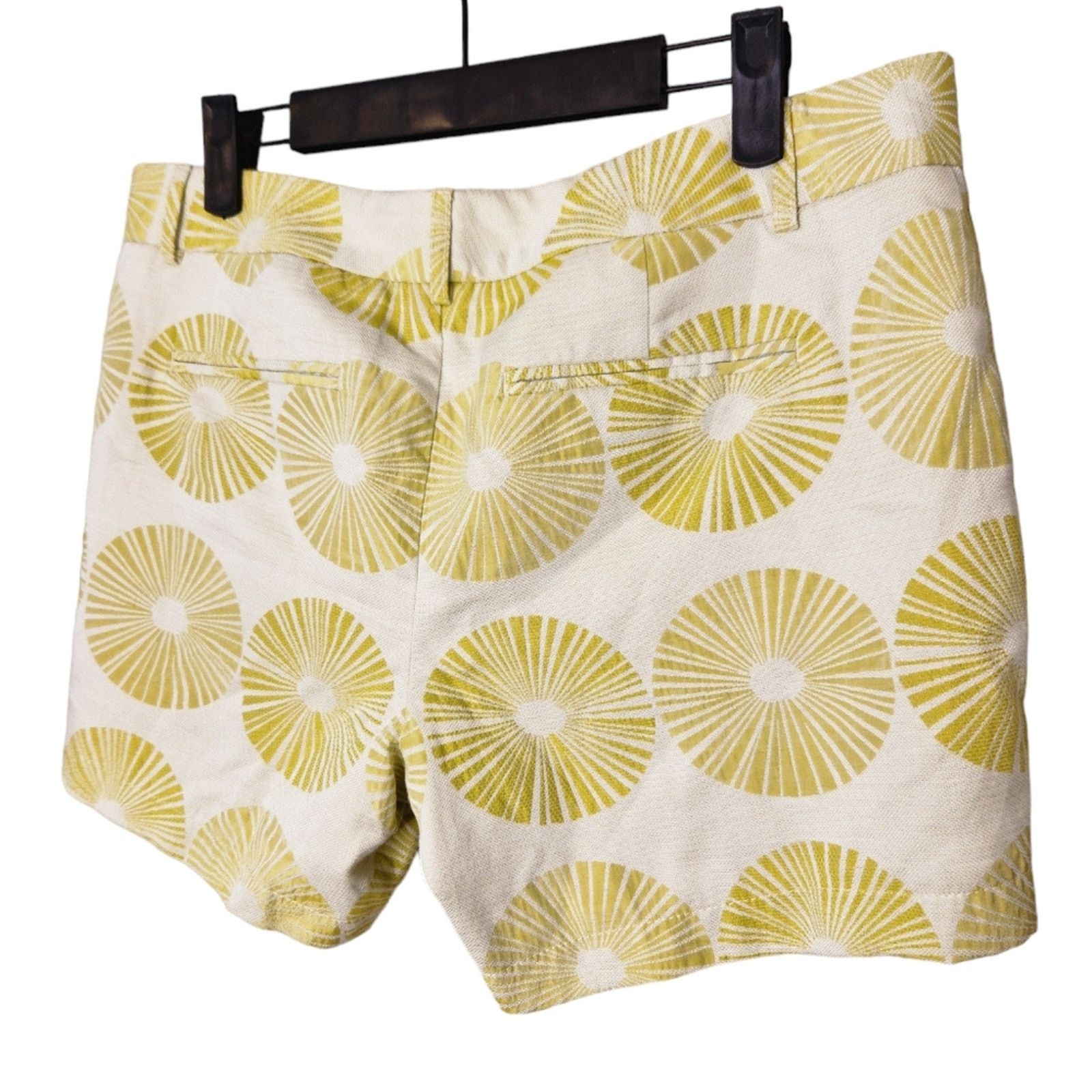 Banana Republic Banana Republic Starburst Tab waist lined shorts 8 Size 30" / US 8 / IT 44 - 5 Thumbnail