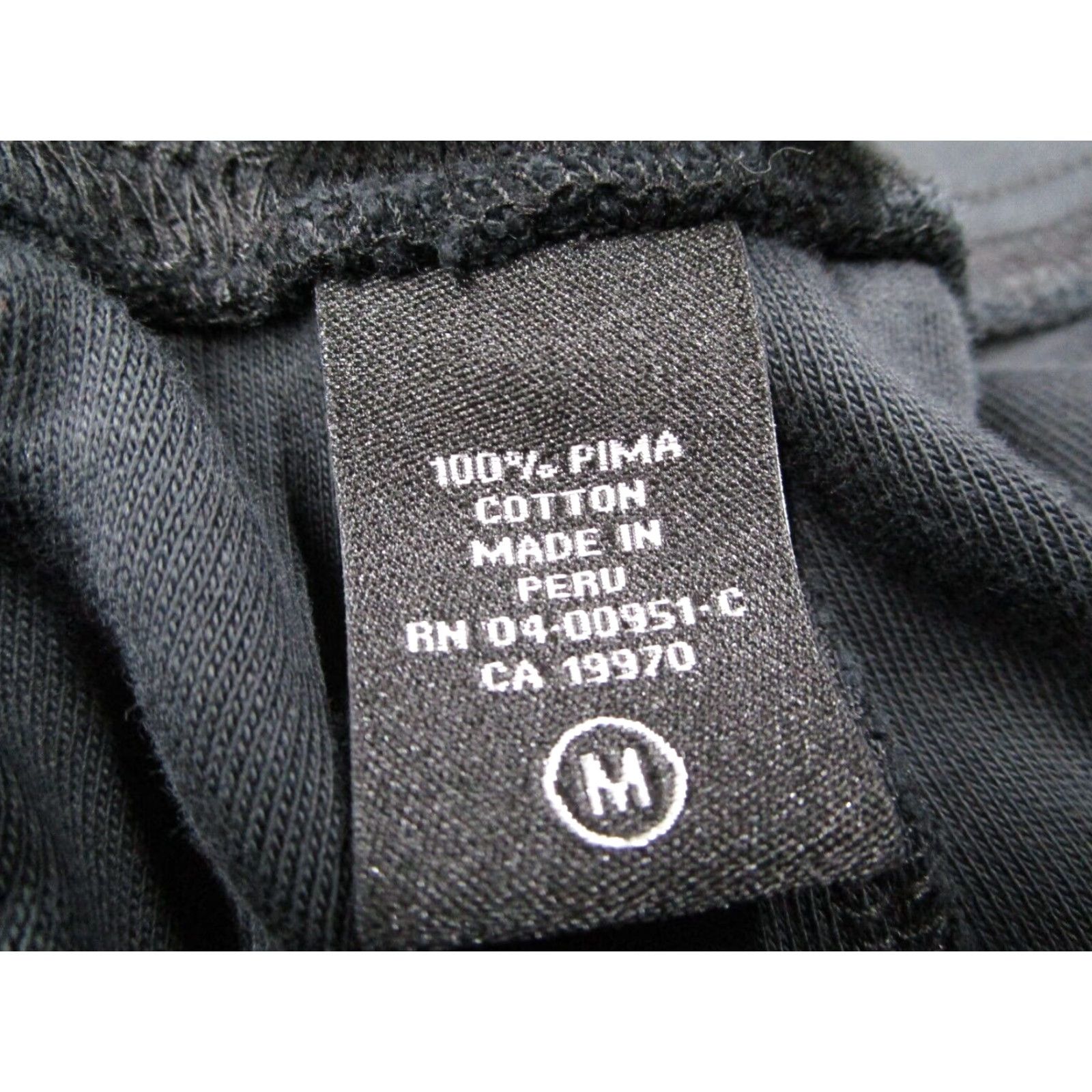 Reigning Champ Carroll Custom Beverly Hills Joggers Mens Medium Black Pima Cotton 30x23 Size US 31 - 3 Thumbnail