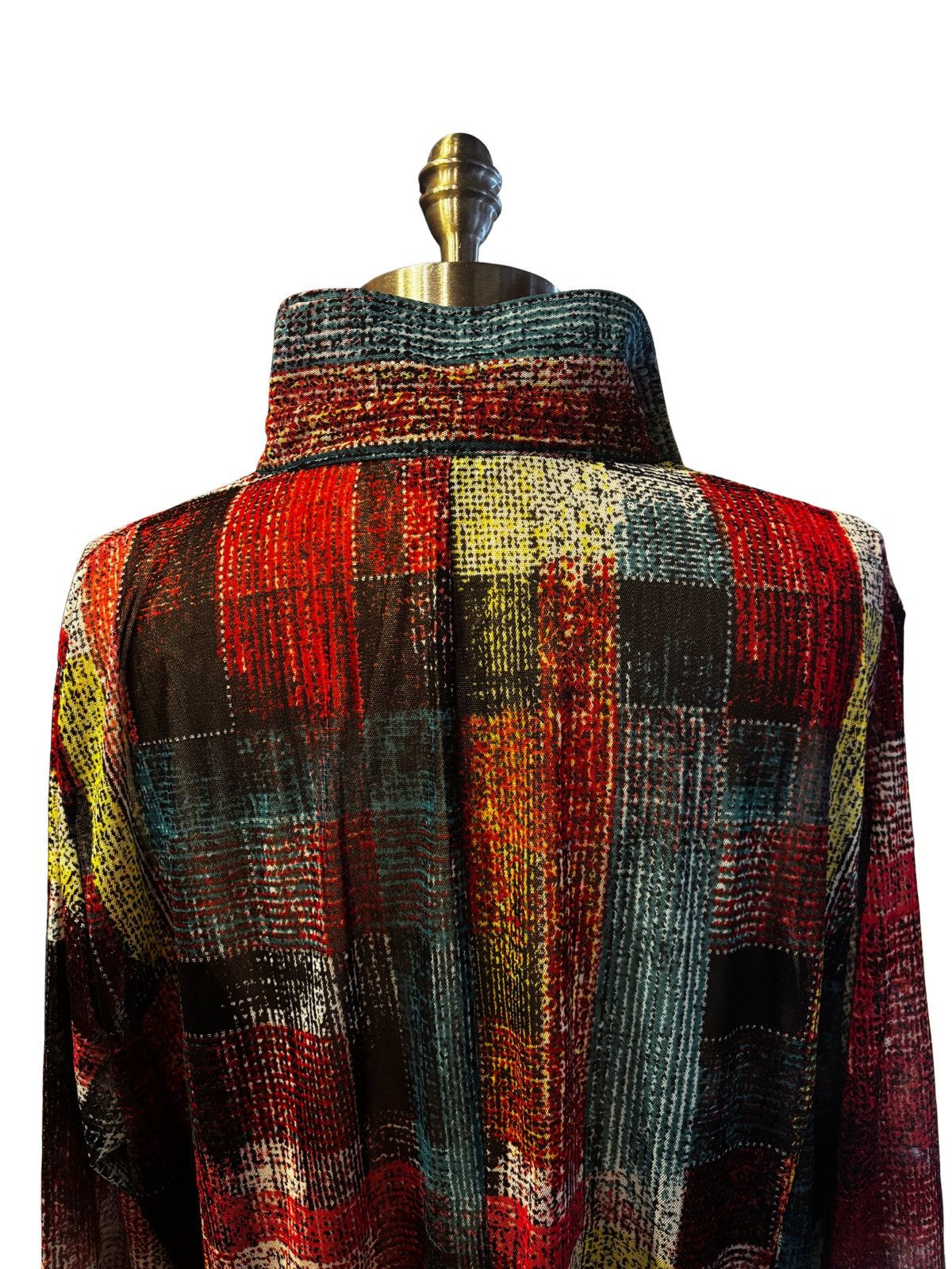 Other Women’s colorful Blouse.wt1203 Size XL / US 12-14 / IT 48-50 - 6 Thumbnail