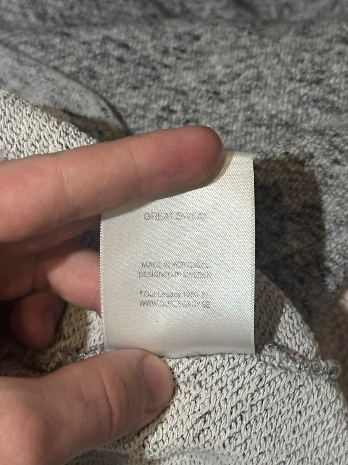 Our Legacy Our Legacy Great Sweat Size US M / EU 48-50 / 2 - 6 Thumbnail