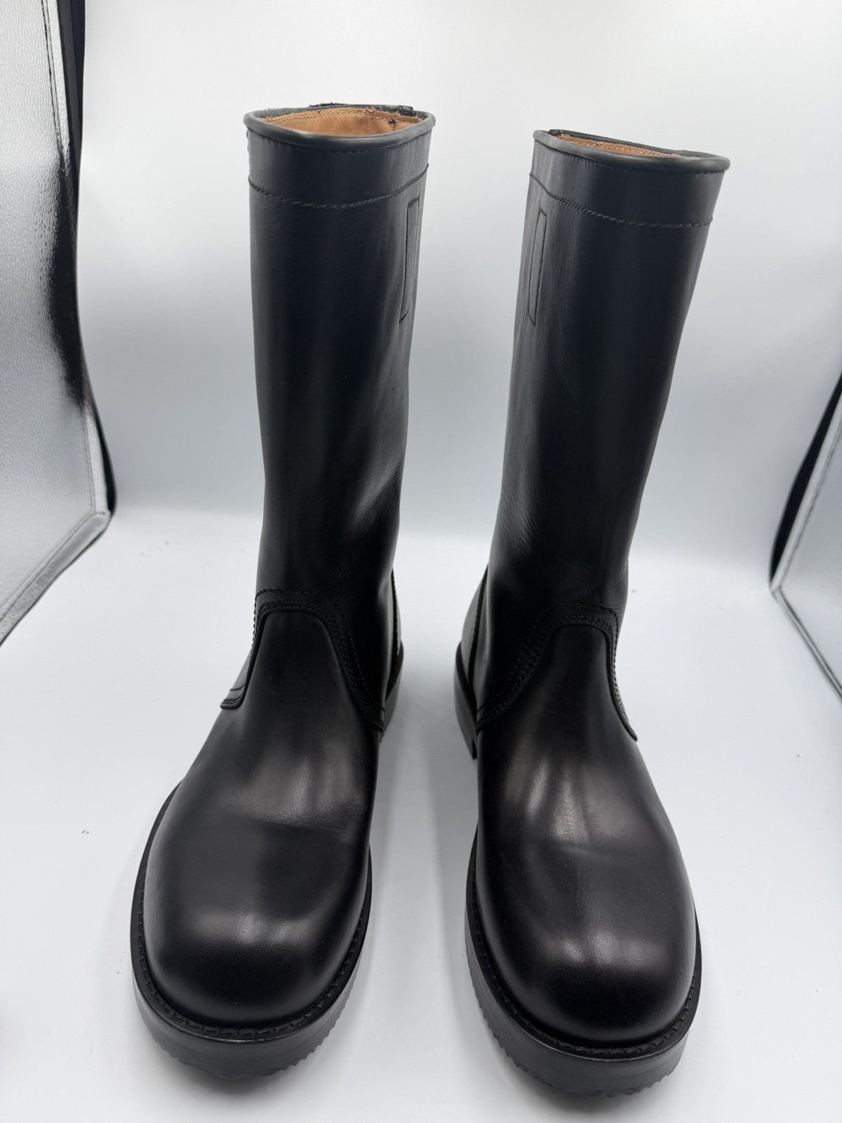 Dries Van Noten Dries Van Noten Leather biker boots 42 Size US 9 / EU 42 - 1 Thumbnail