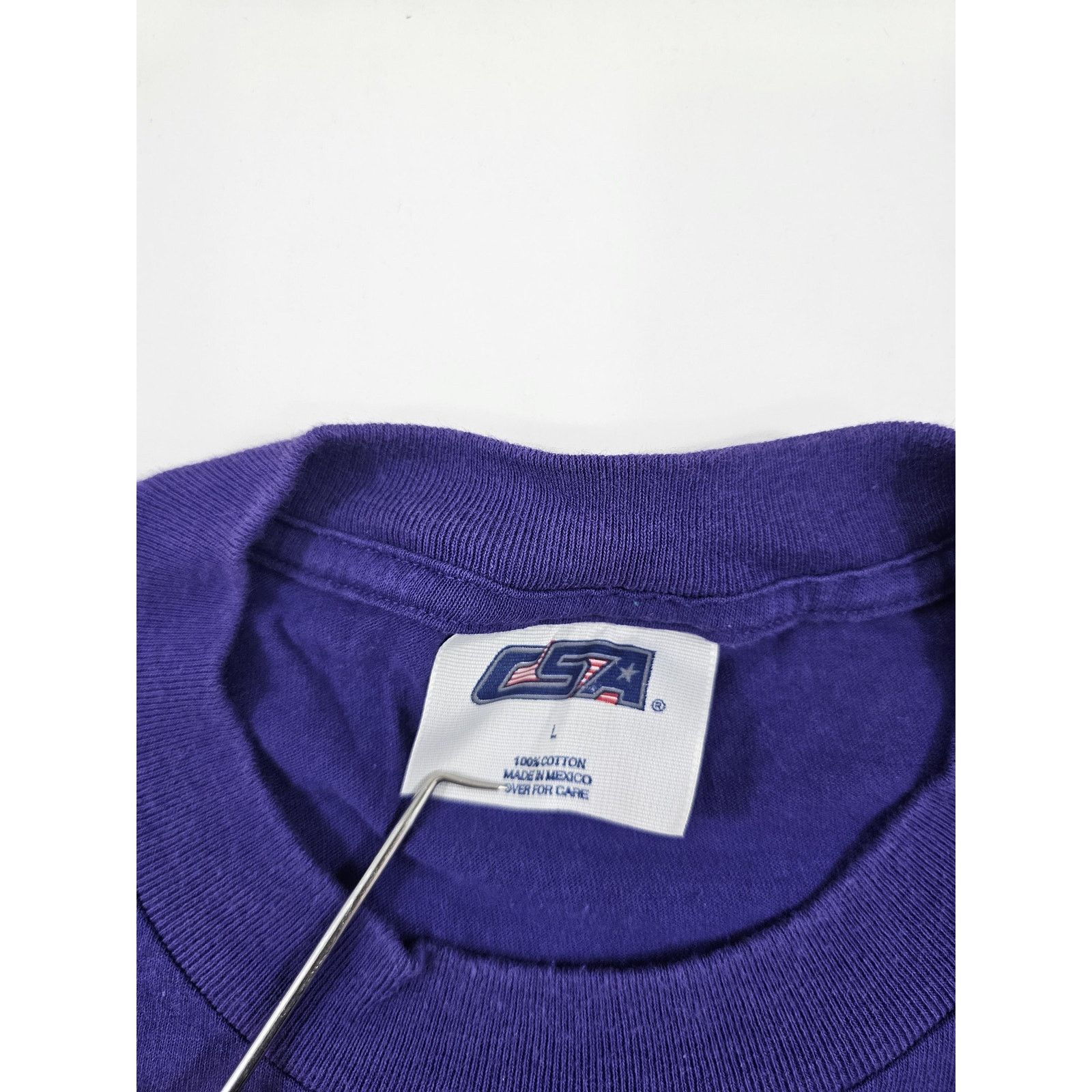 CSA Arizona Diamondbacks Inagural Season 1998 T-shirt, Purple, L Size US L / EU 52-54 / 3 - 4 Thumbnail