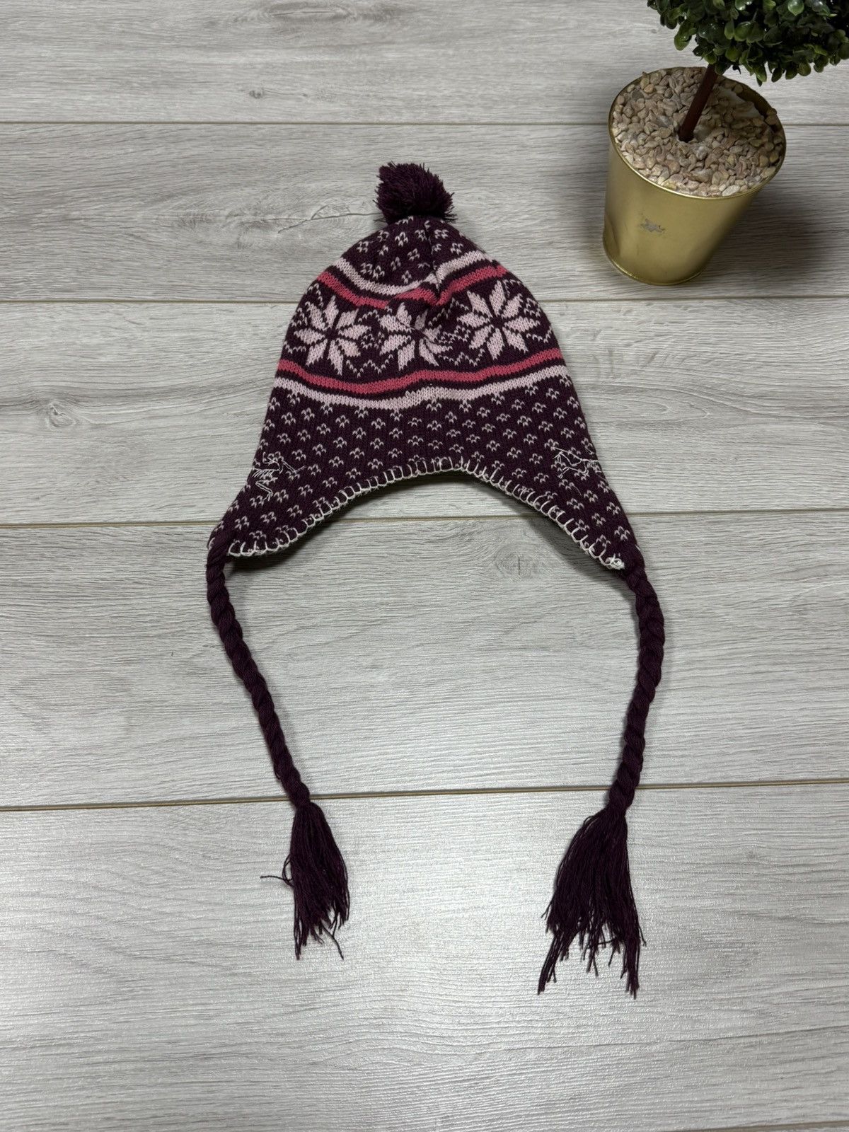 Arc'teryx Arcteryx knitted bird lace hat beanie patterns norway style Size ONE SIZE - 3 Thumbnail