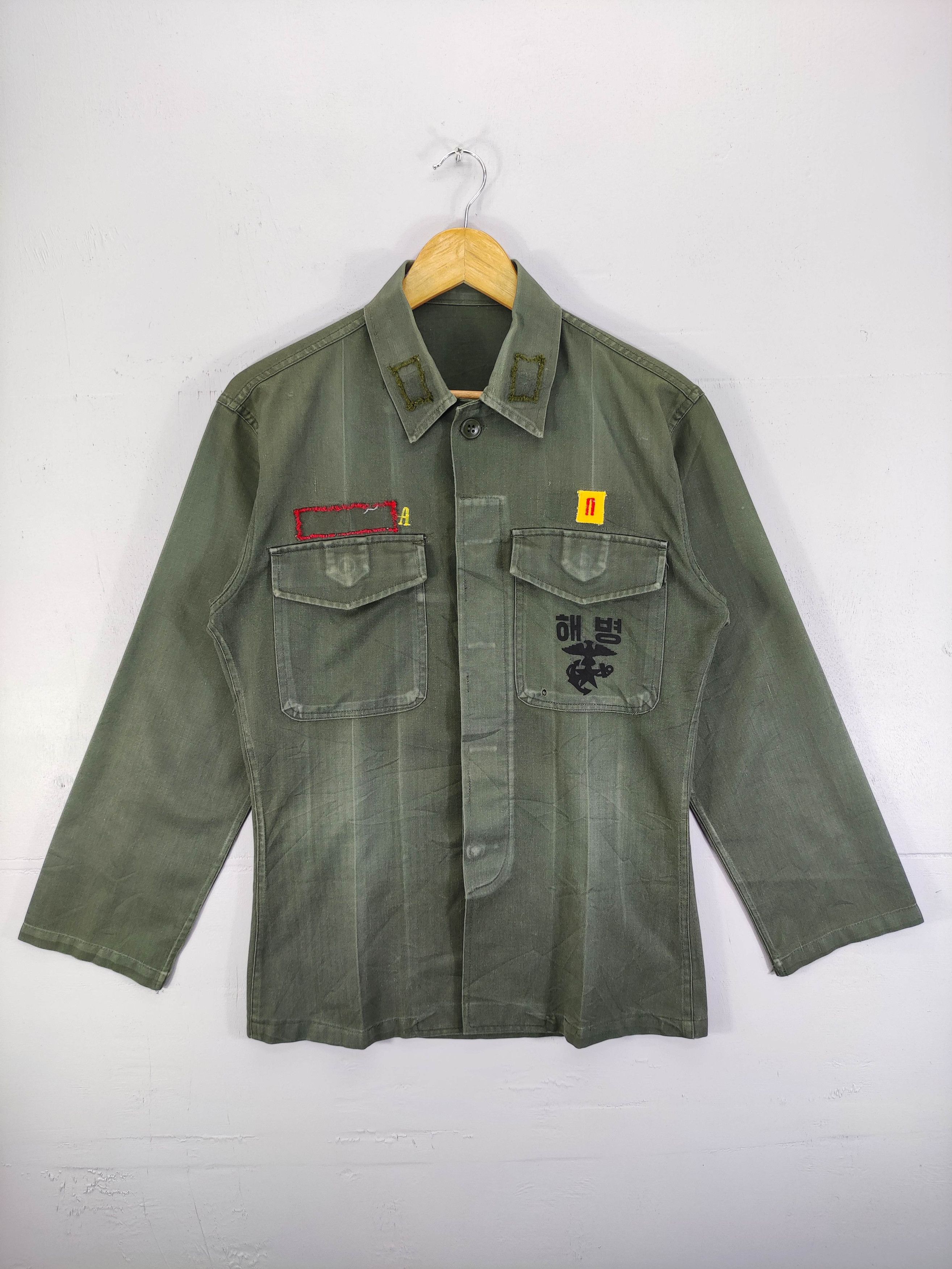 Japanese Brand Military Japan Army Button Up Size US M / EU 48-50 / 2 - 1 Thumbnail
