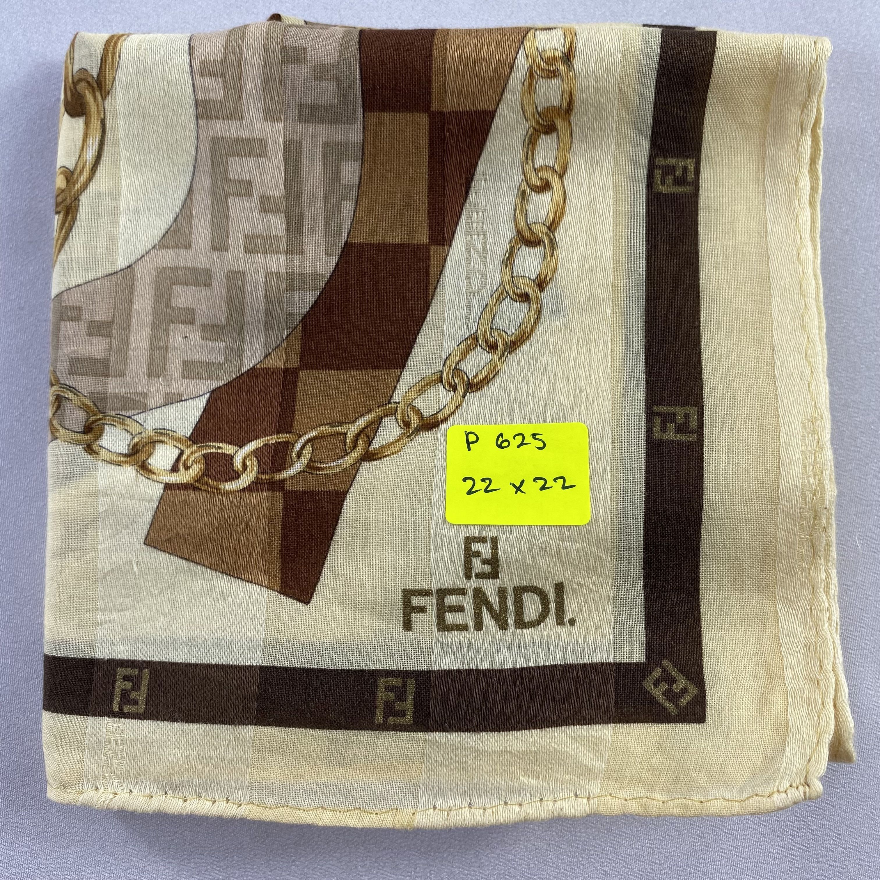 Vintage Fendi Handkerchief / Neckerchief / Bandana-P625 Size ONE SIZE - 5 Thumbnail