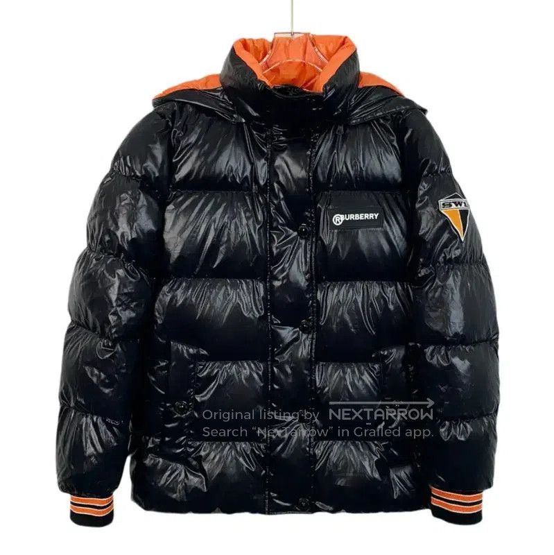 Burberry Burberry Men's Black Nylon Down Jacket. Size US XS / EU 42 / 0 - 1 Thumbnail
