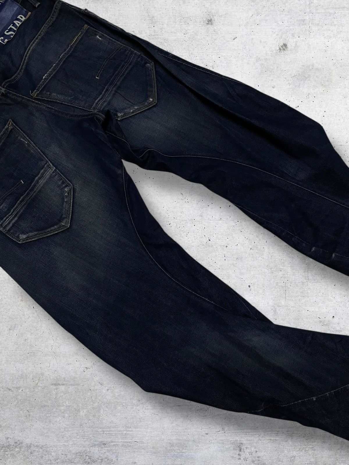 G-Star VINTAGE G-STAR RAW 90S ORIGINAL DESIGNER LOOSE TAPERED DENIM Size US 32 / EU 48 - 14 Thumbnail