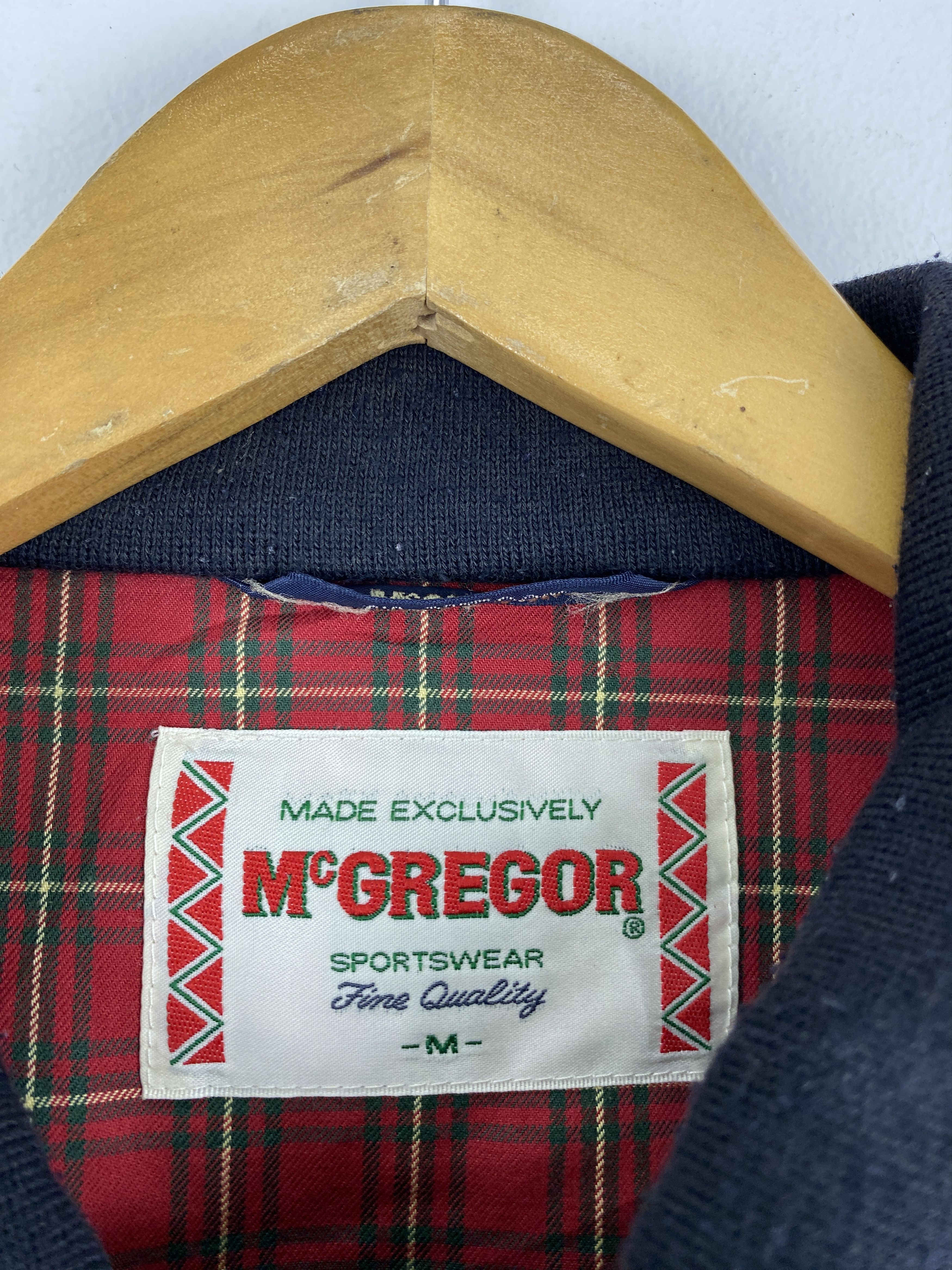 McGregor Vintage Mcgregor Sportwear Zipper Up Bomber Jacket Size US M / EU 48-50 / 2 - 5 Thumbnail