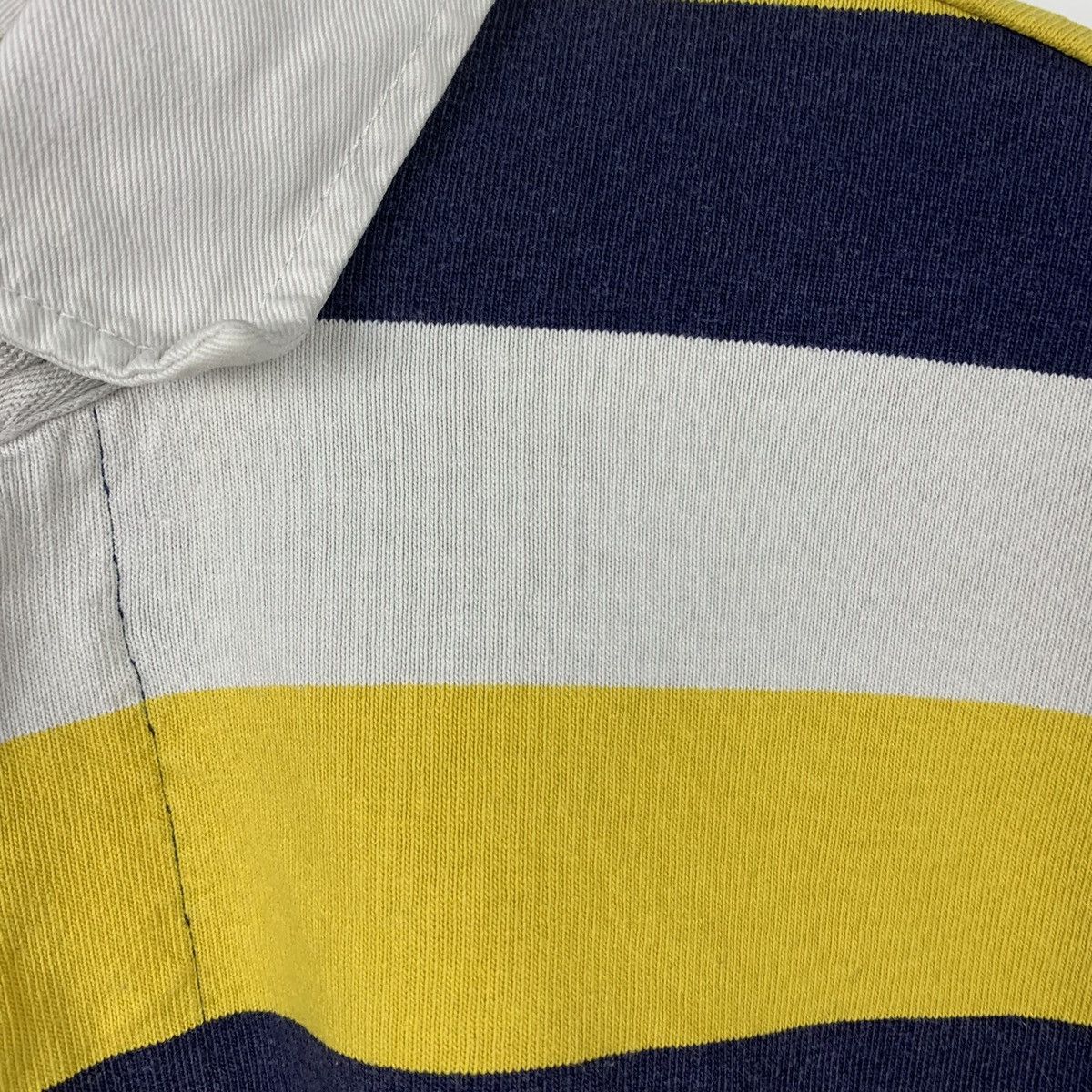 Polo Ralph Lauren Vintage Polo Ralph Lauren Striped Rugby Shirt Long Sleeve Size US XL / EU 56 / 4 - 15 Thumbnail