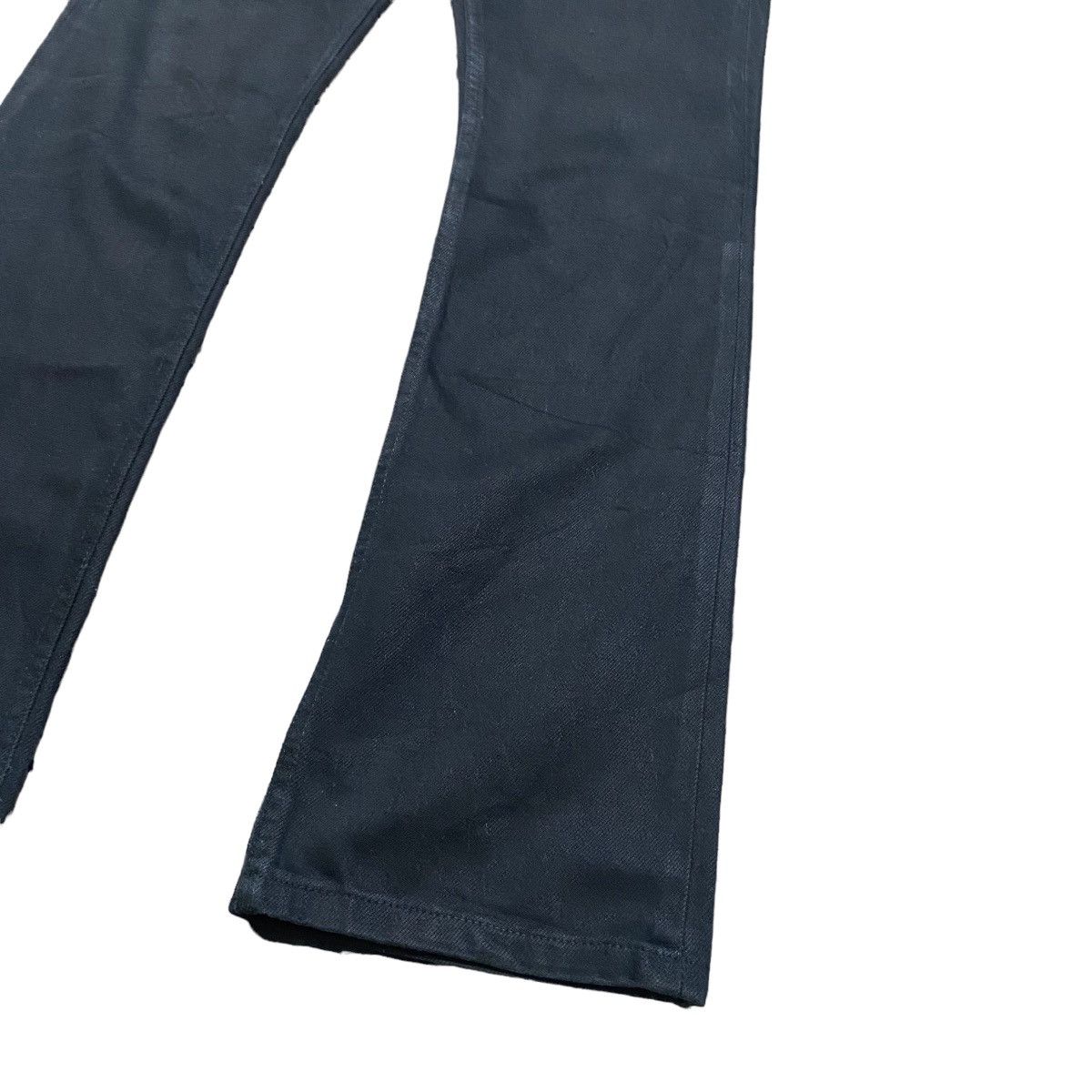 RIPVANWINKLE Rip Van Winkle Black Denim Flare Jeans Size 26" / US 2 / IT 38 - 9 Thumbnail