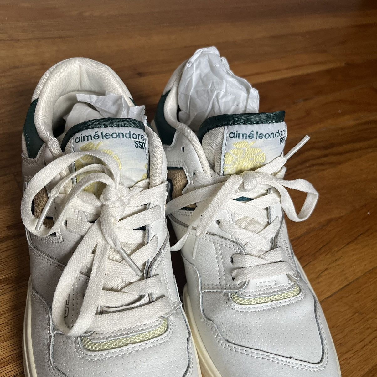 Aime Leon Dore × New Balance Aimé Leon Dore x New Balance 550 ‘Green Yellow’ Size US 8.5 / EU 41-42 - 4 Thumbnail