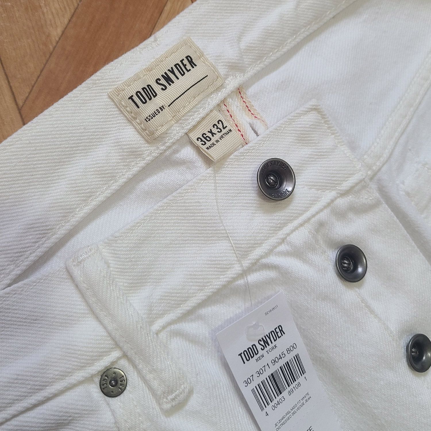 Todd Snyder Todd Snyder Relaxed Selvedge Jean Distressed $248 Size US 36 / EU 52 - 7 Thumbnail