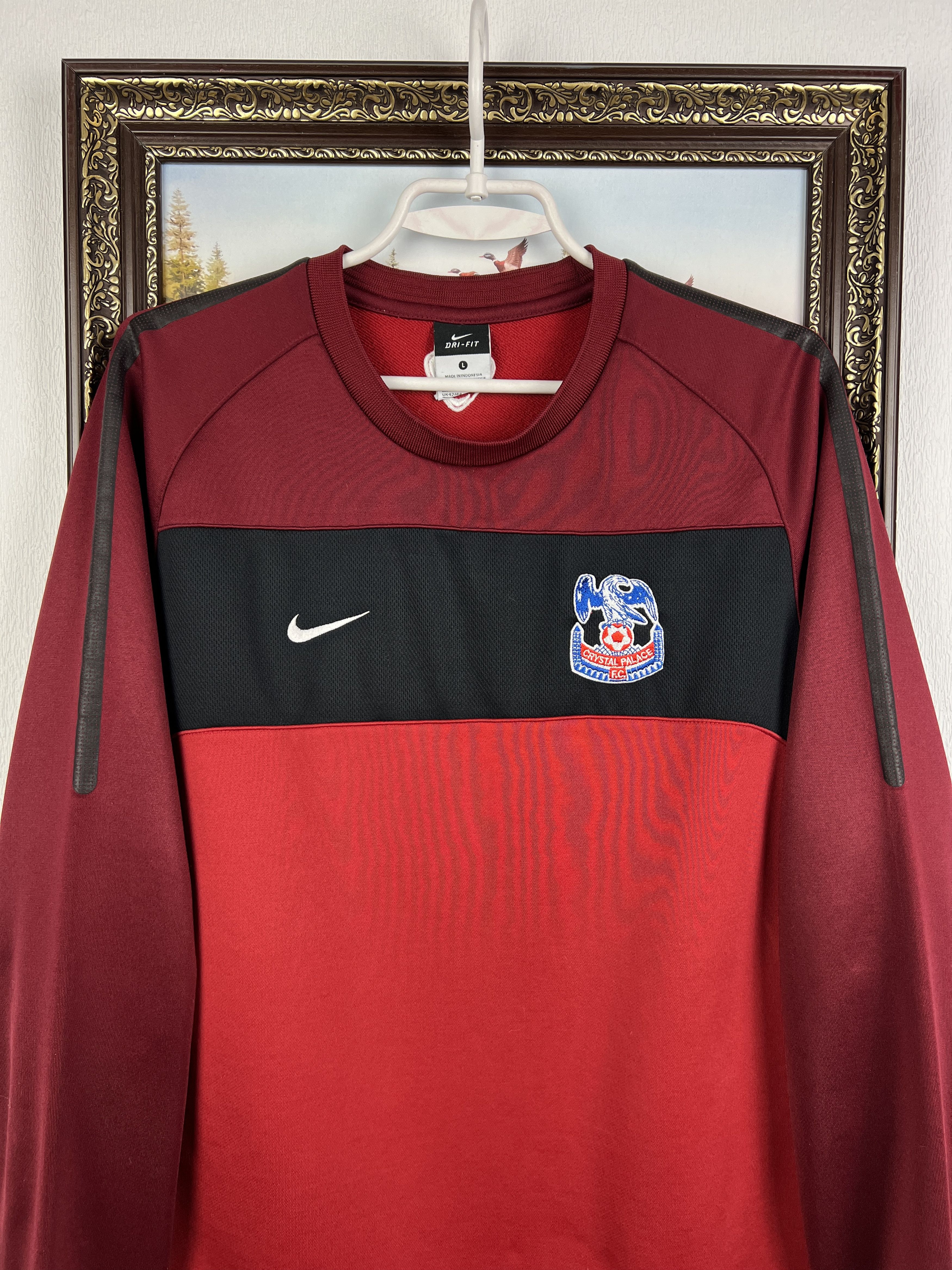 Nike Crystal Palace Football Train Sweatshirt Soccer Track Top Size US L / EU 52-54 / 3 - 2 Thumbnail