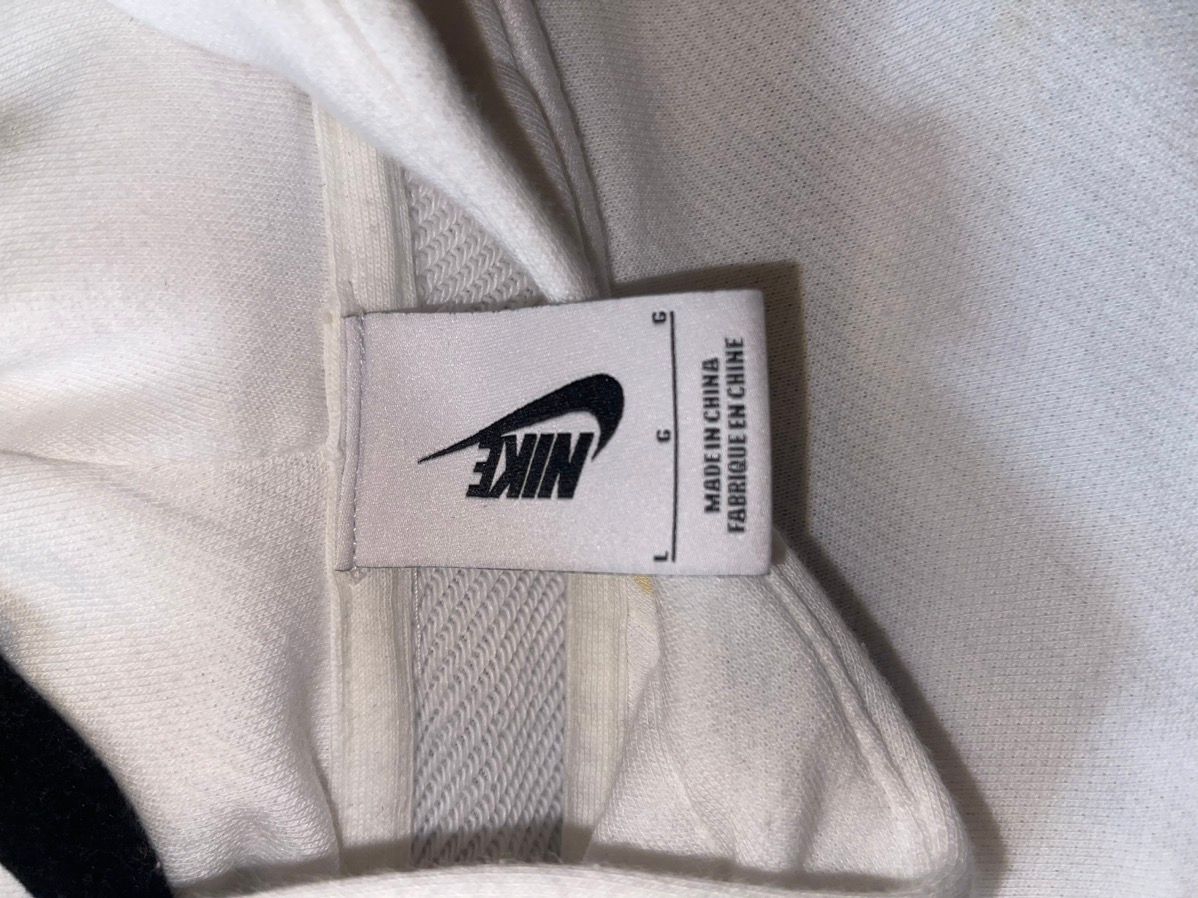 Nike 2018 Off-White X Nike hoodie White Size Large Size US L / EU 52-54 / 3 - 7 Thumbnail