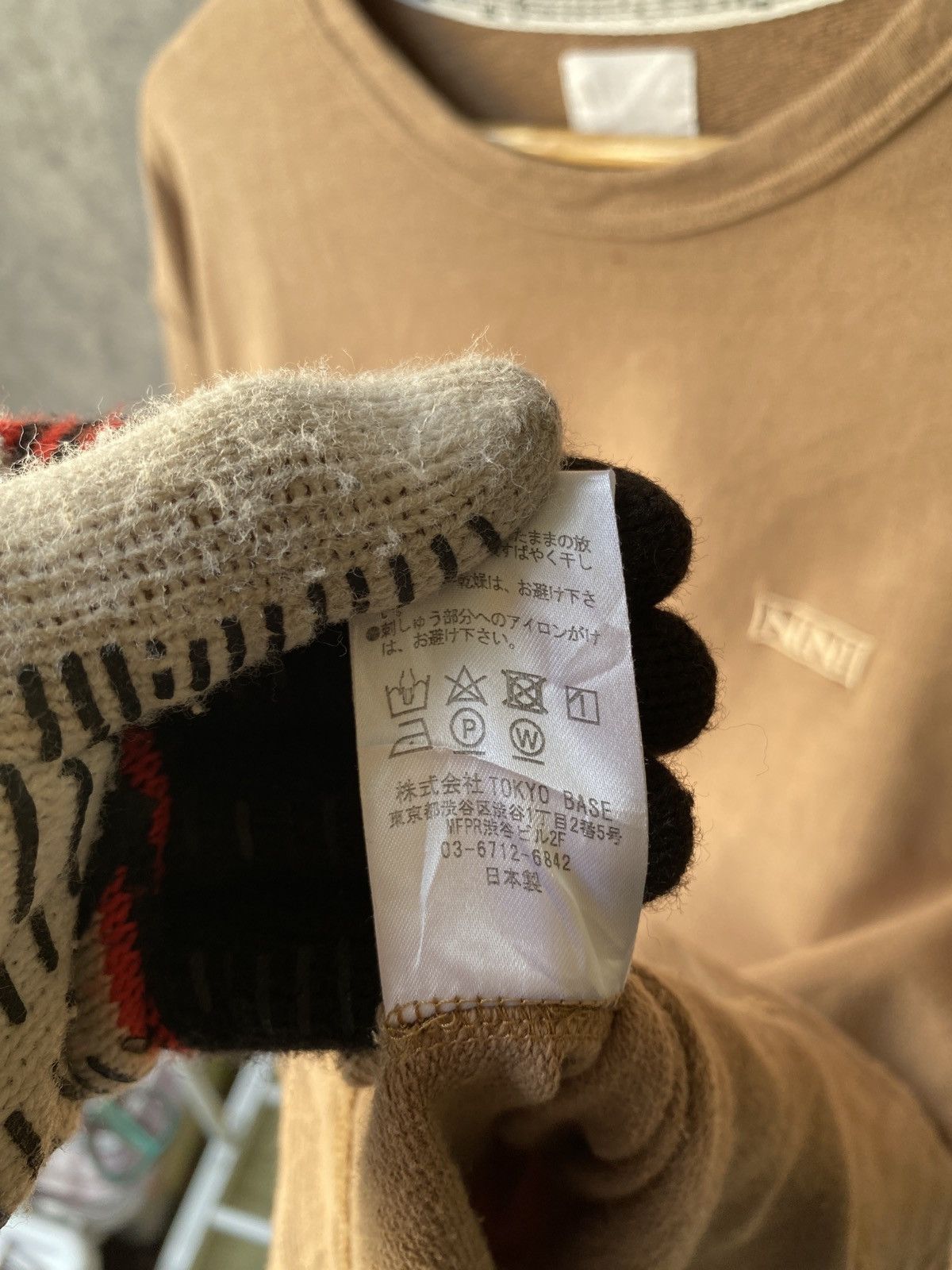 Number (N)ine Number (N)ine Japan Basic Logo Distressed Sweatshirt Size US M / EU 48-50 / 2 - 14 Thumbnail