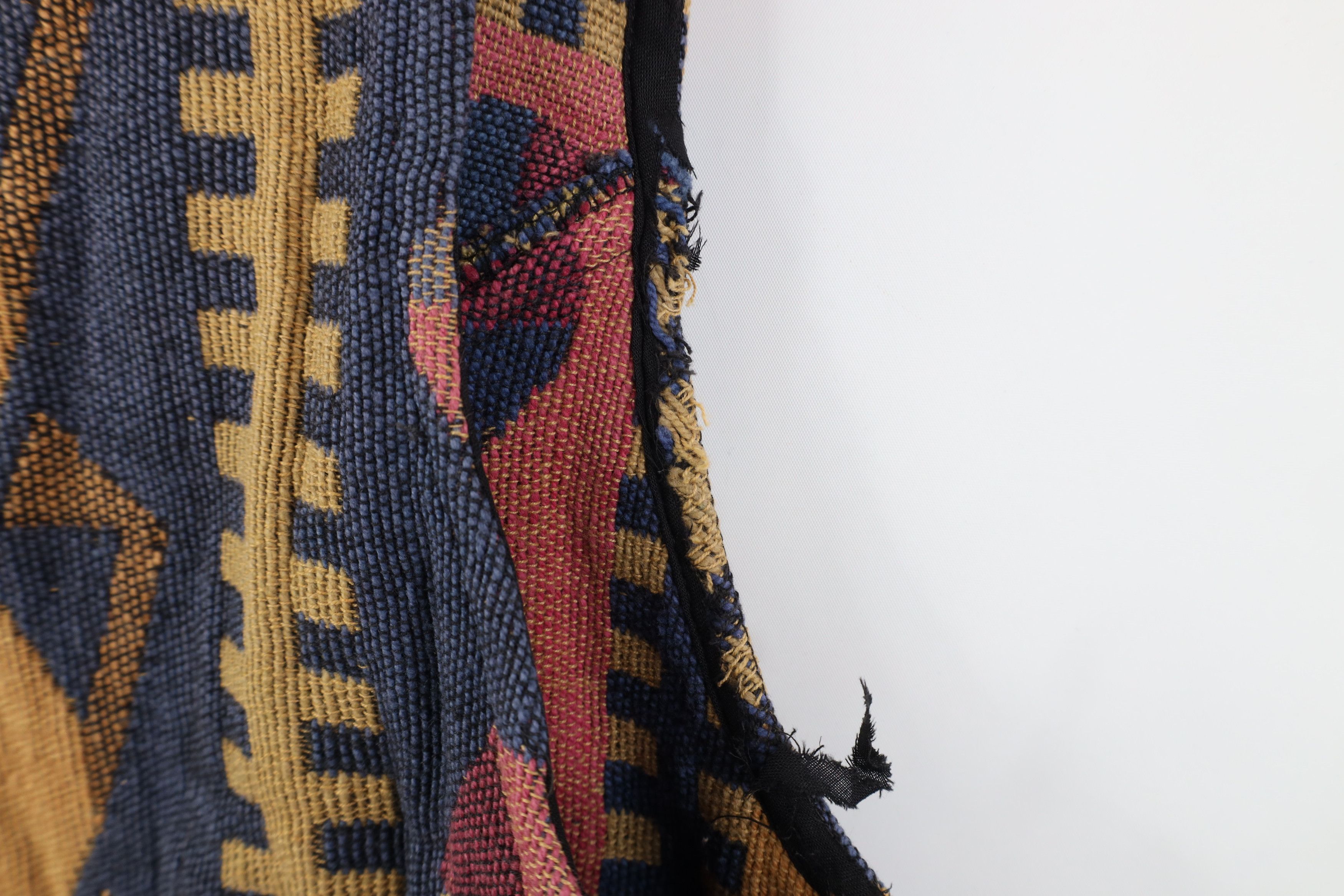 Vintage Vintage 90s Streetwear Fringed Western Blanket Vest Jacket Size S / US 4 / IT 40 - 10 Thumbnail