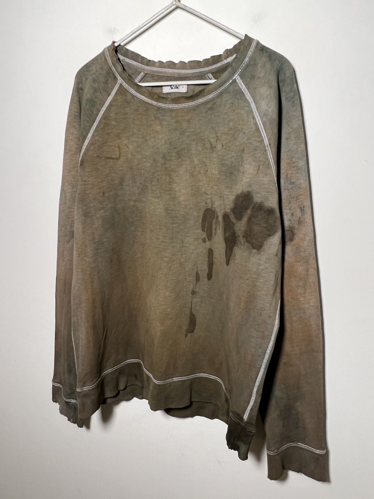 Acne Studios acne studios painters sweatshirt crewneck 1/1 Size US L / EU 52-54 / 3 - 4 Thumbnail