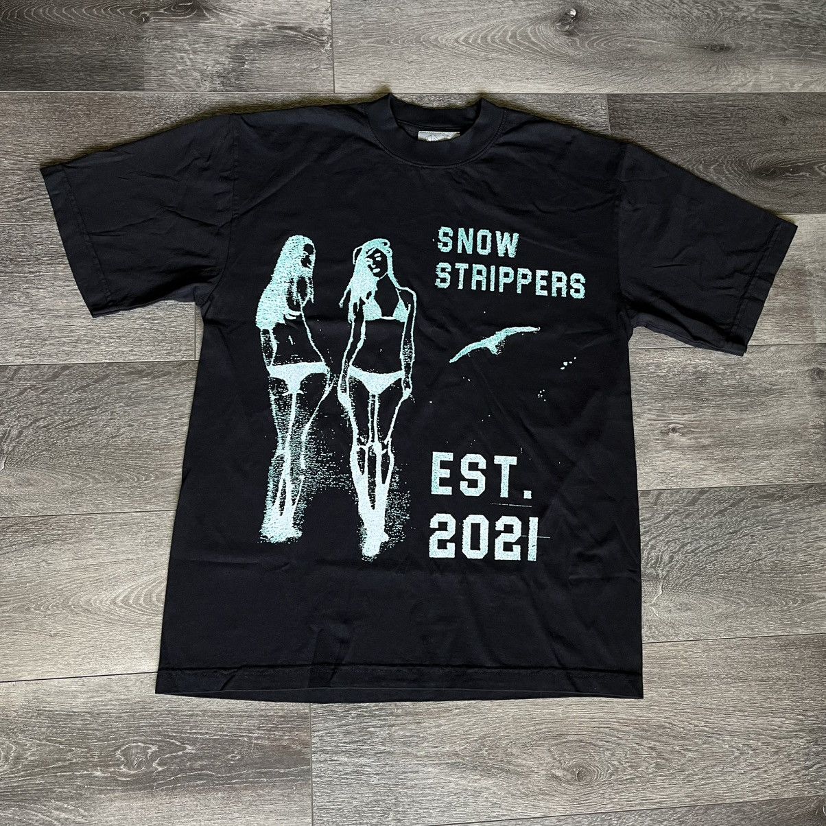 Snow Strippers Twerk Team Fall World Tour 2024 Girl Logo Tee