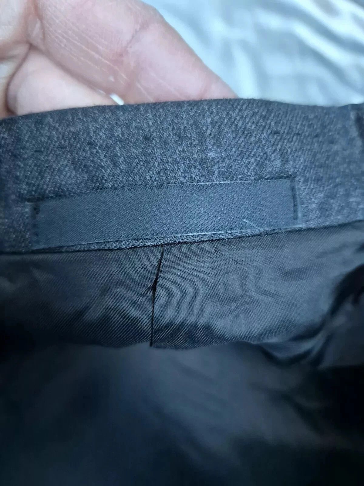 Anglo-Italian Anglo Italian BLAZER (EU 46) / (US 36) grey 100% wool BNWOT Size 36R - 14 Thumbnail