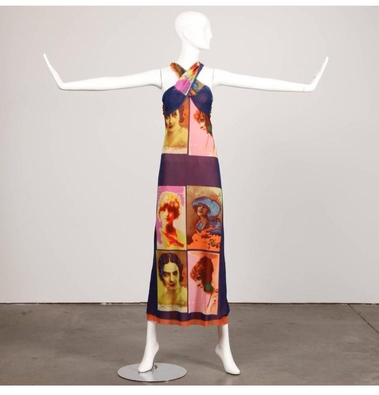 Jean Paul Gaultier Jean Paul Gaultier SS2002 Faces Dress Size M / US 6-8 / IT 42-44 - 4 Thumbnail