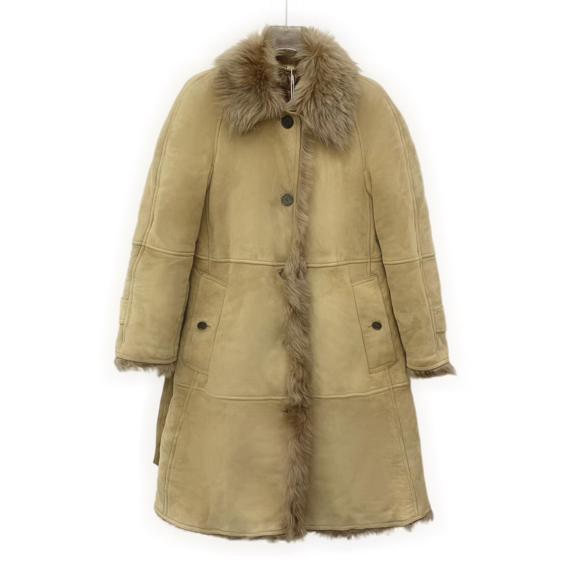 Burberry Burberry Brown Jacket S Women Size S / US 4 / IT 40 - 1 Thumbnail