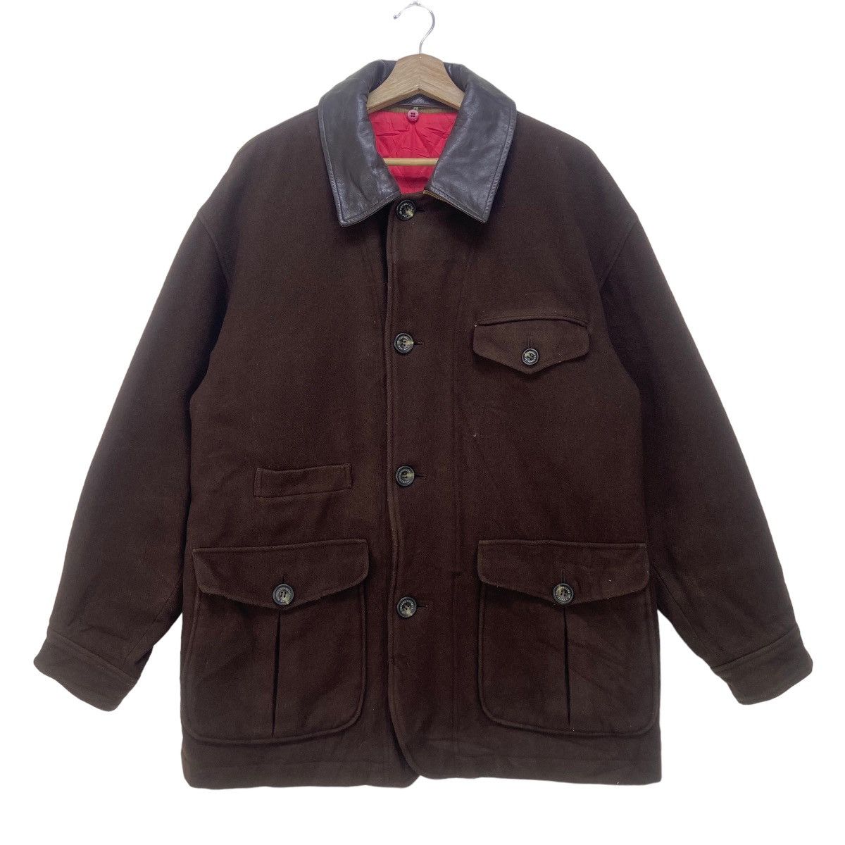 PPFM 🔥Vintage 80s Peyton Place For Men PPFM Wool Coat Size US M / EU 48-50 / 2 - 2 Thumbnail