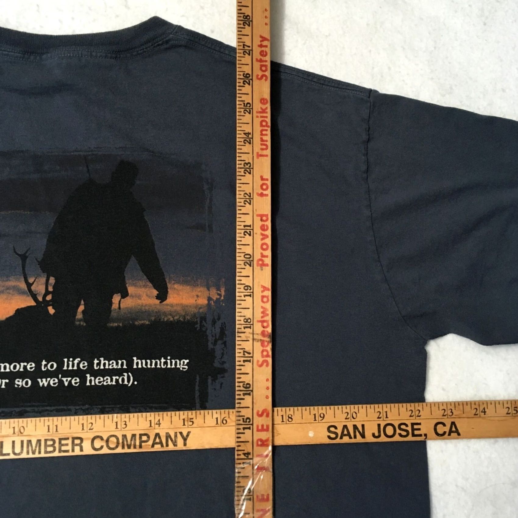 The Mountain The Mountain T-Shirt Sports Shirt Men L Blue Cotton Crew Neck Short Sleeve 2000s Vintage? Size US L / EU 52-54 / 3 - 4 Thumbnail