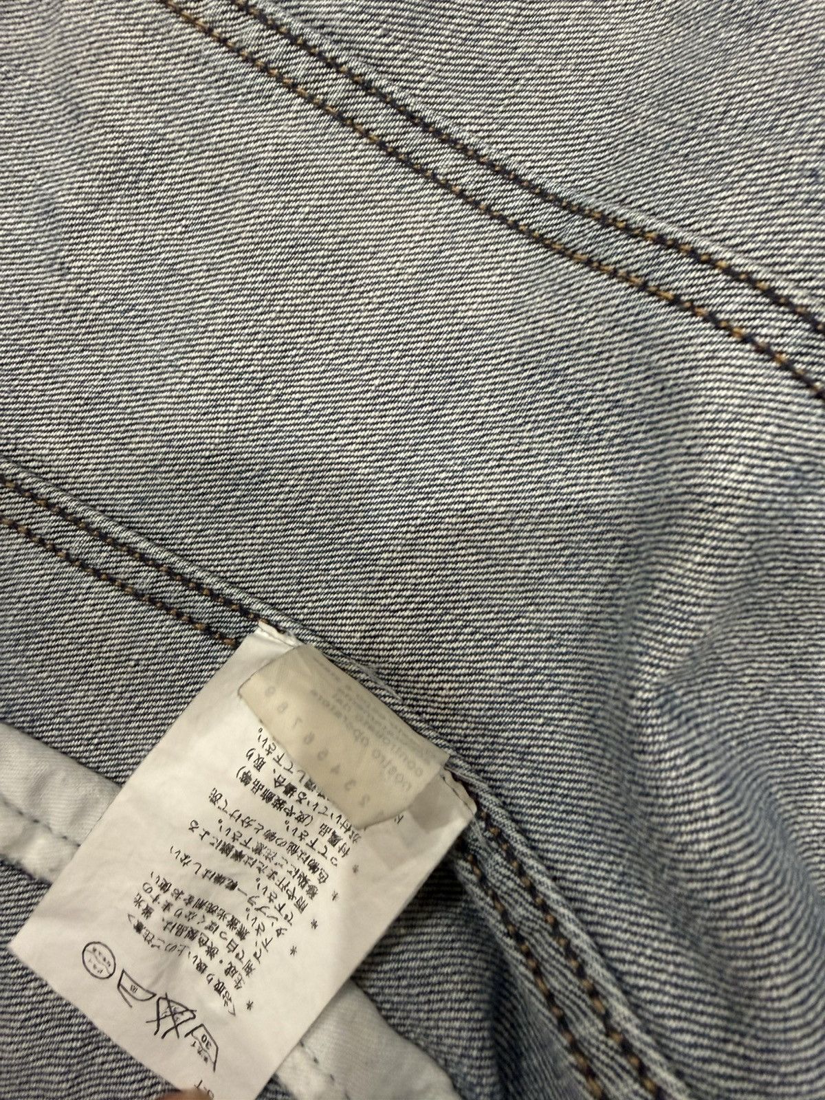 Dolce & Gabbana Dolce & Gabbana Distressed Paneled Denim Trucker Jacket Size US S / EU 44-46 / 1 - 6 Thumbnail