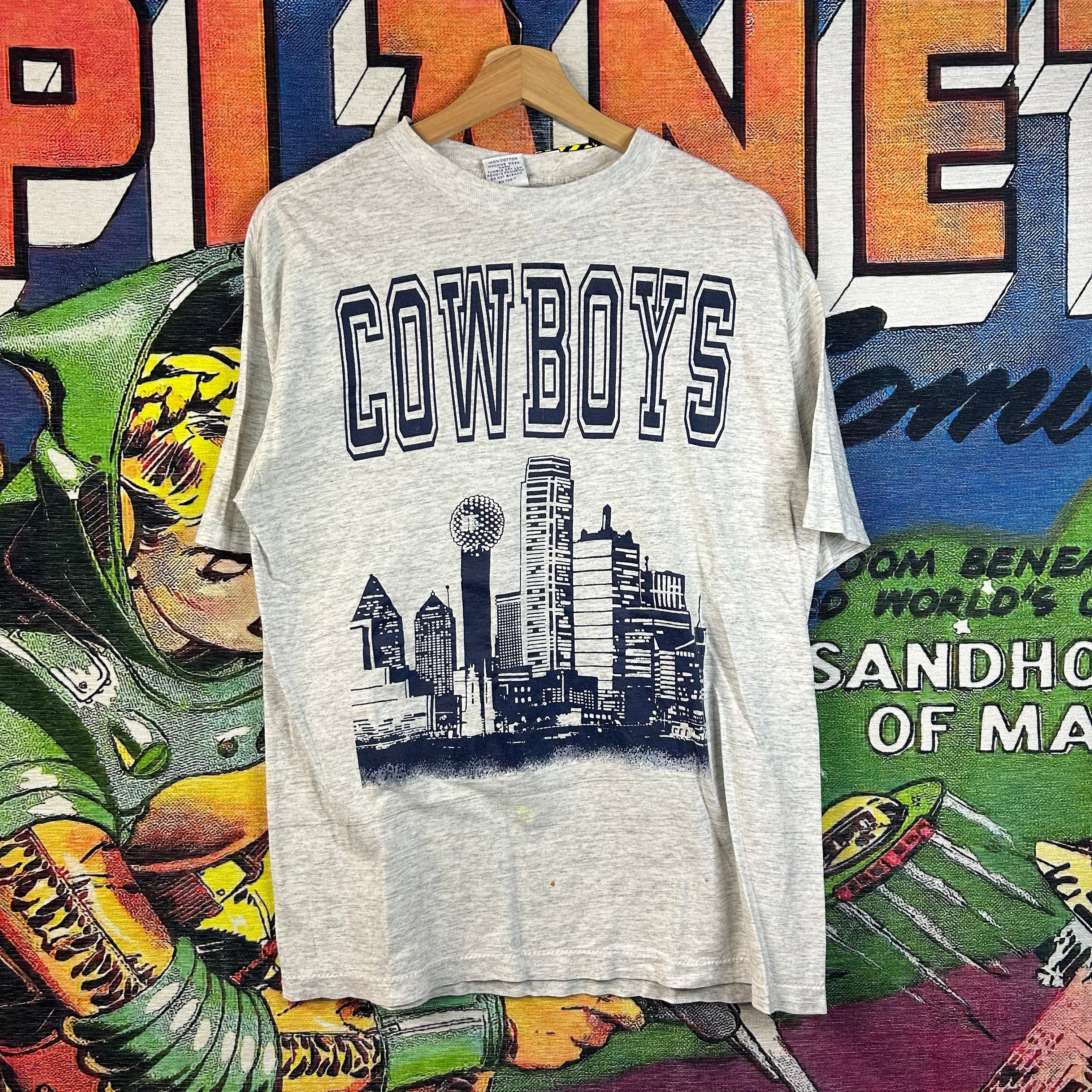 Vintage Vintage 90s Dallas Cowboys Tee Size Large Size US L / EU 52-54 / 3 - 1 Thumbnail