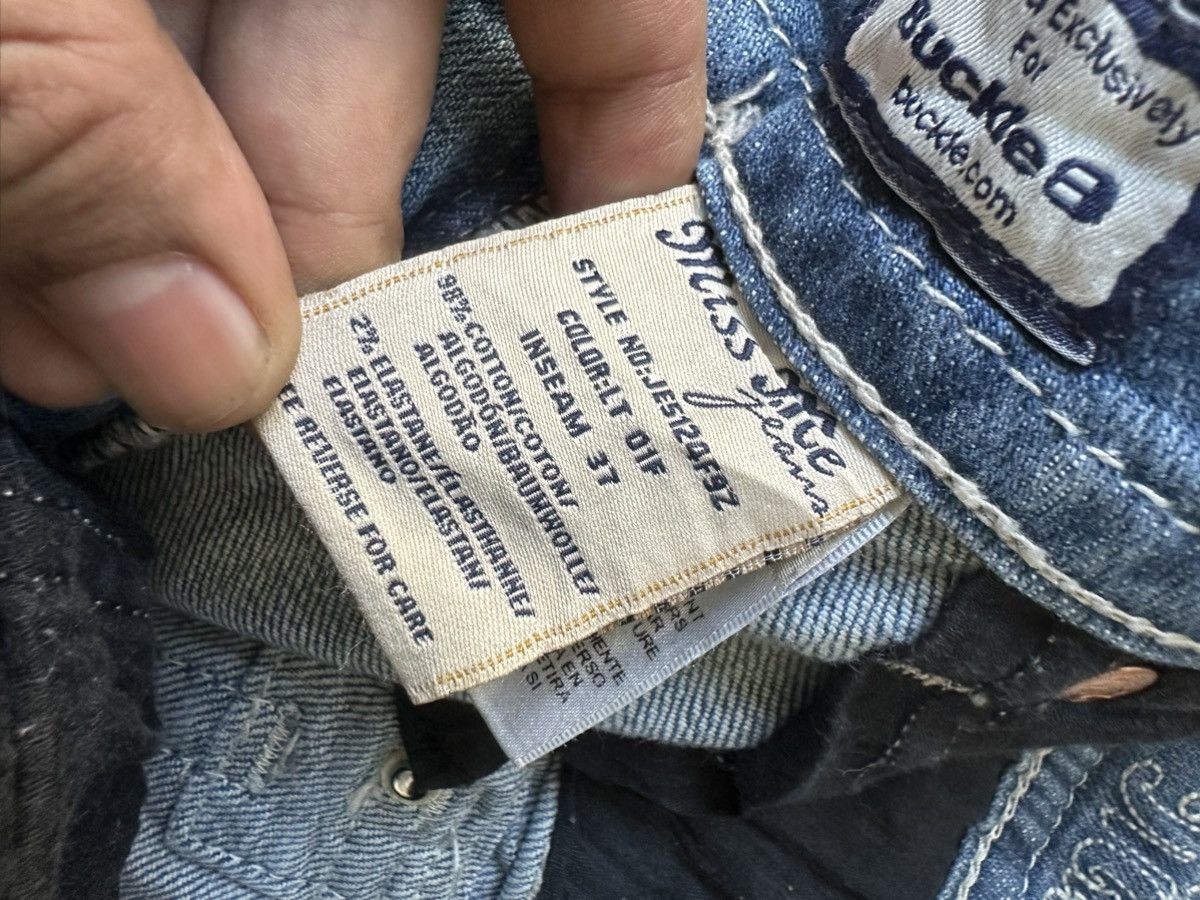 Miss Me FLARE Miss Me Distressed Swaroski Design Jeans Size 28" / US 6 / IT 42 - 24 Thumbnail
