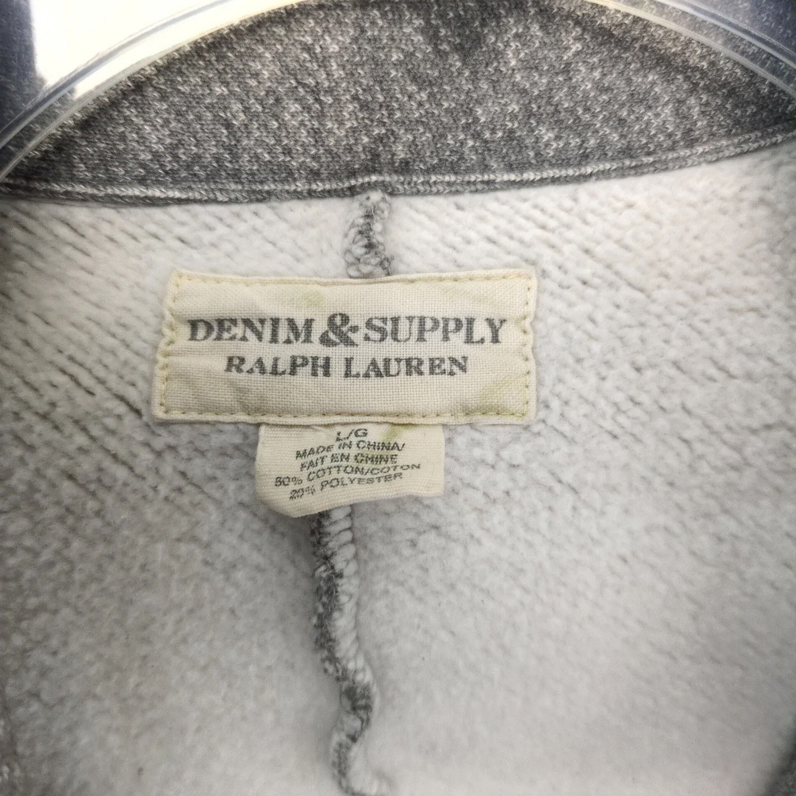 Denim & Supply Ralph Lauren Denim & Supply Ralph Lauren Gray Cropped Pea Coat Women's L Size L / US 10 / IT 46 - 4 Thumbnail