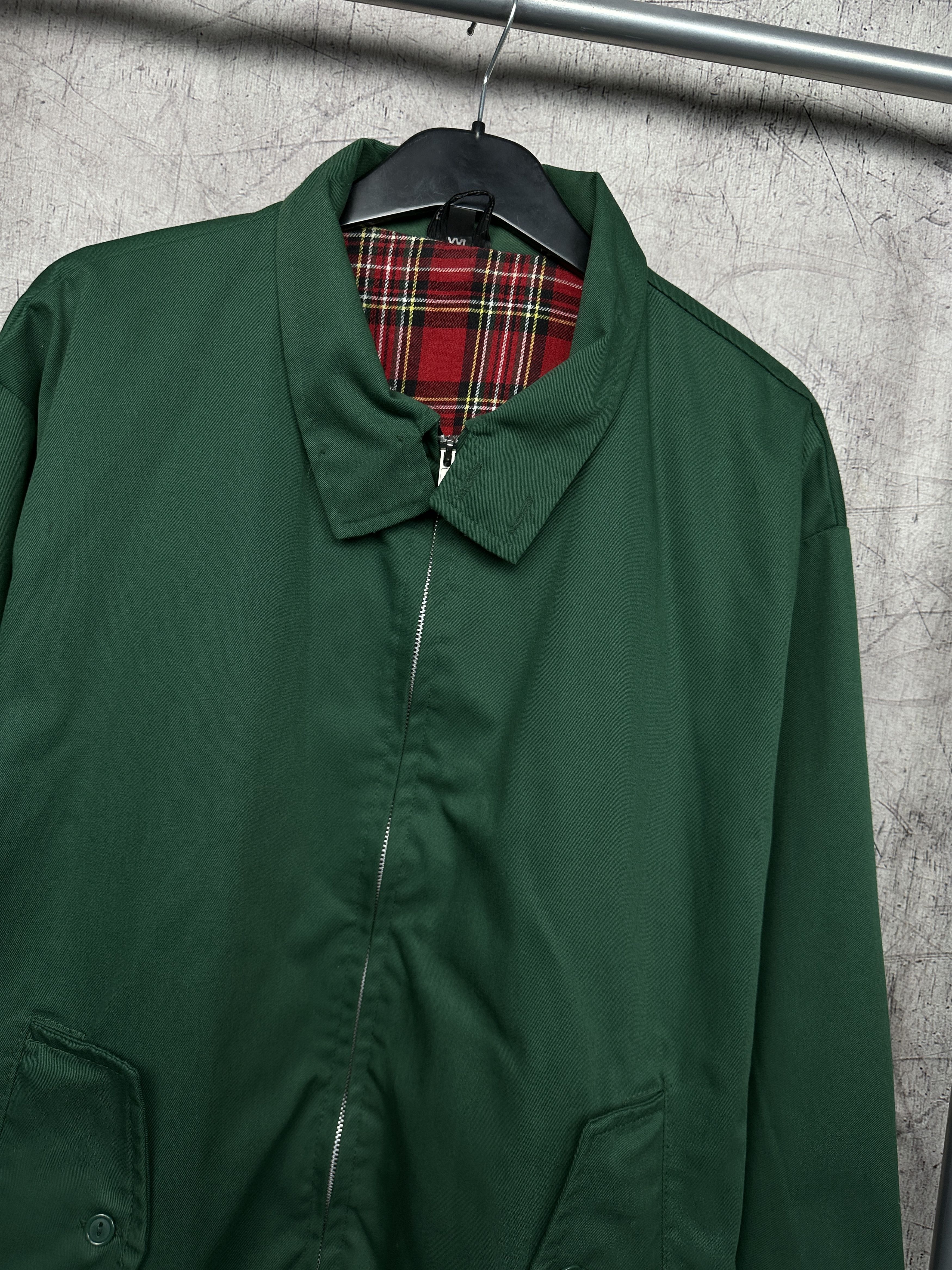 Vintage England Vintage Mens Plaid Lined Collared Jacket Size US XXL / EU 58 / 5 - 2 Thumbnail