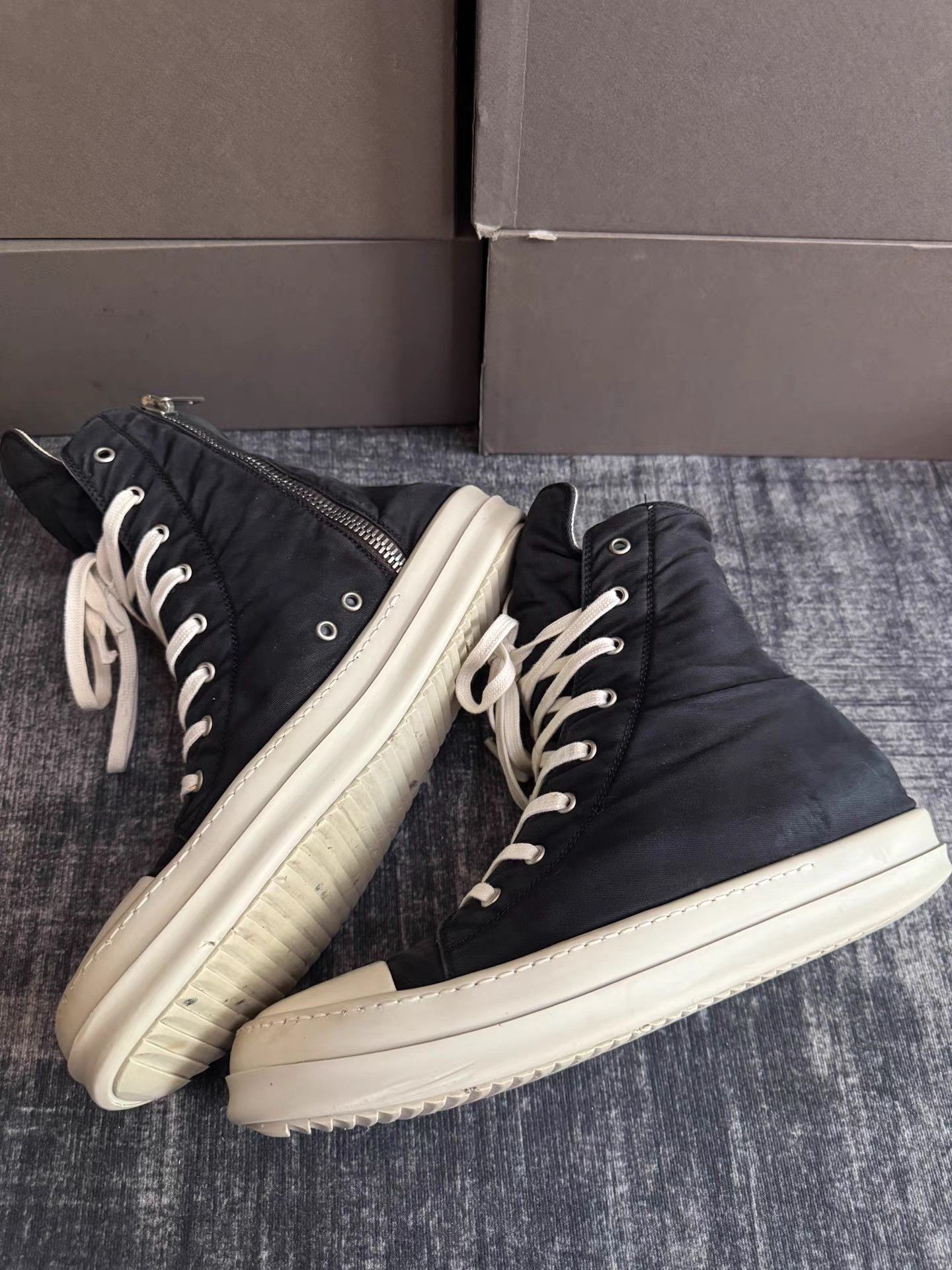 Rick Owens rick owens DRKSHDW Satin Turbo Cyclops Size US 11 / EU 44 - 1 Thumbnail