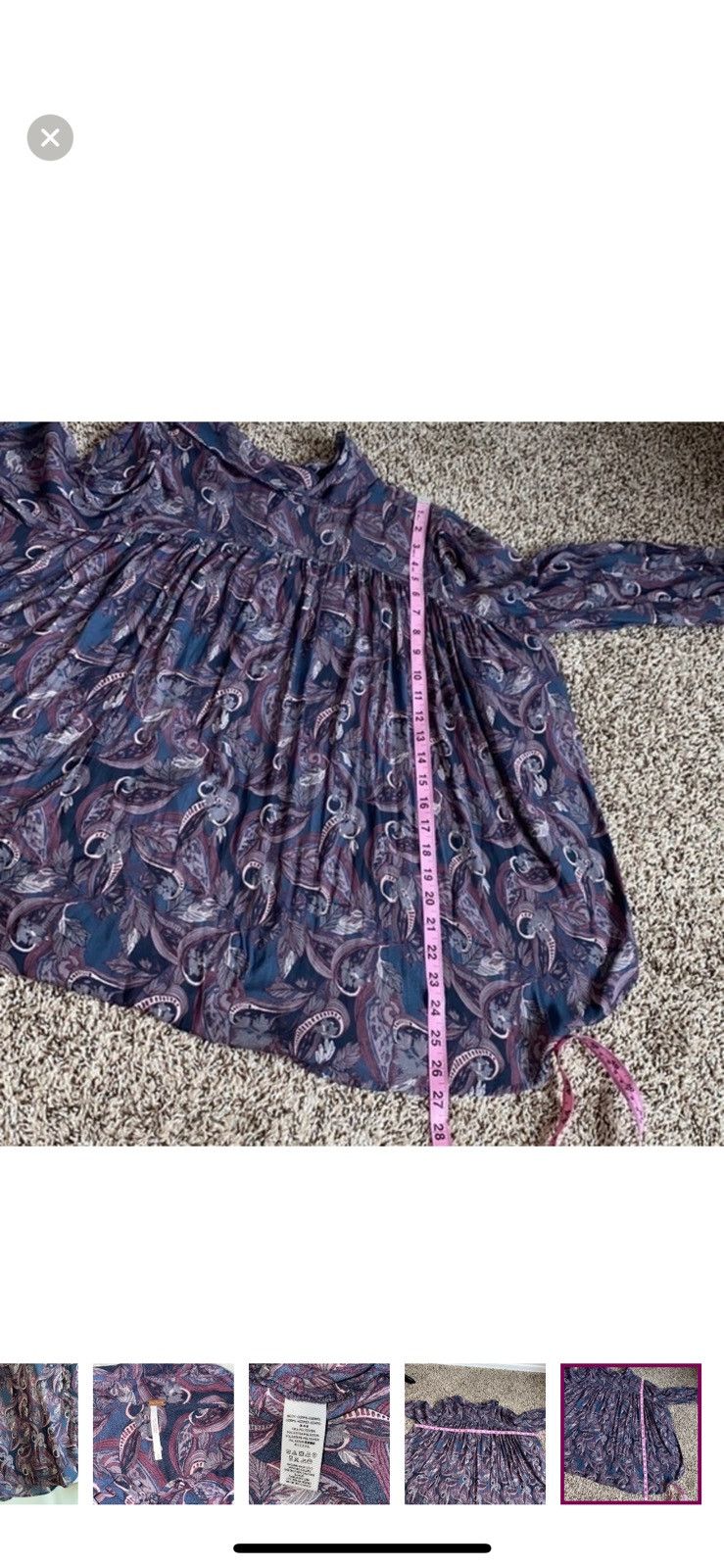 Free People Free people small modern muse button down blouse Size S / US 4 / IT 40 - 8 Thumbnail
