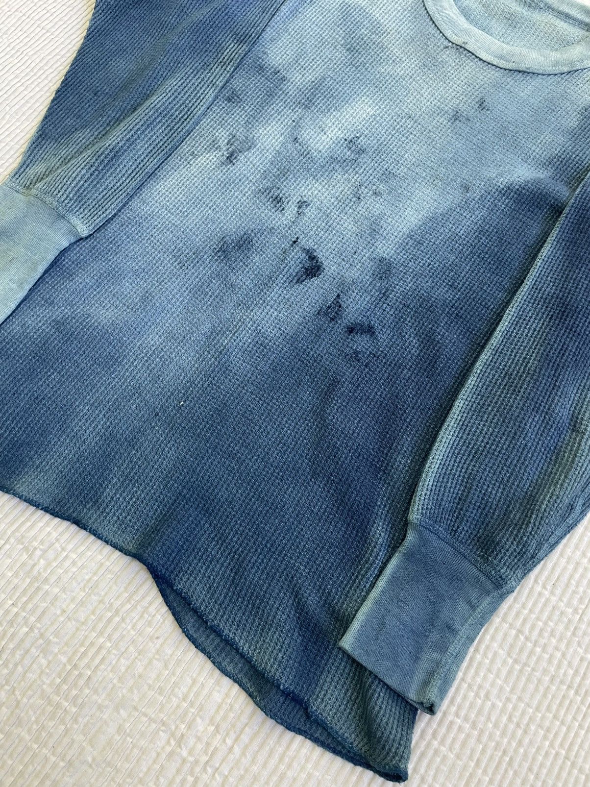 Indigo Indigo Schloppy Dyed Sun Faded Thermal Size US M / EU 48-50 / 2 - 5 Thumbnail