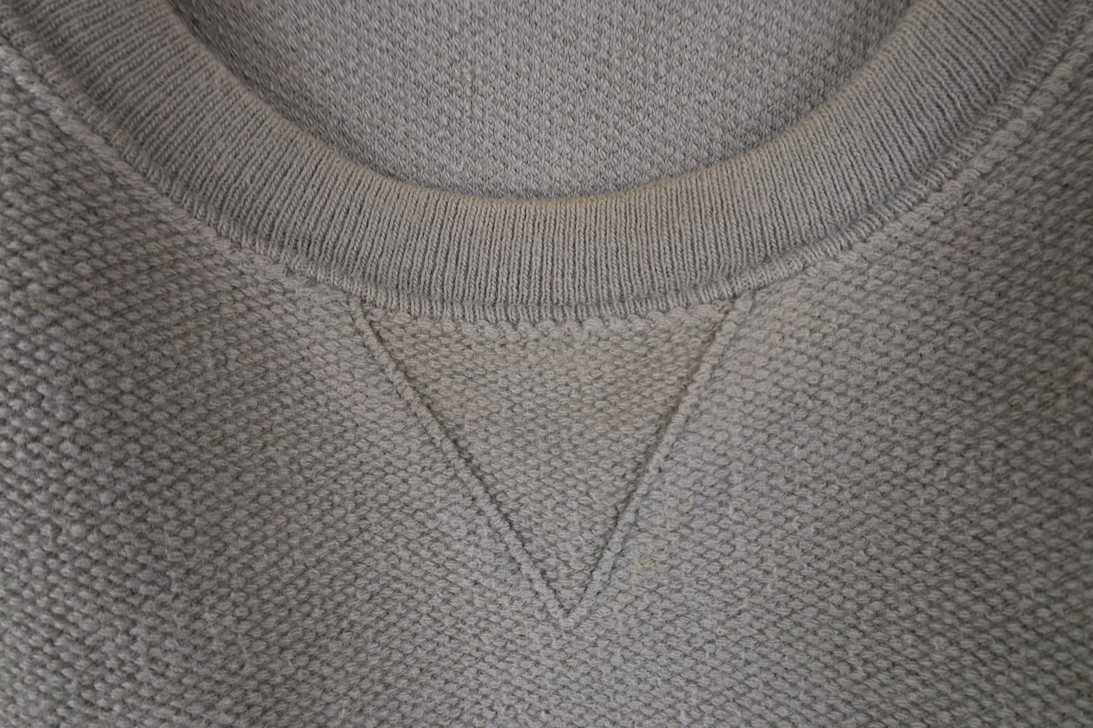 Lands' End × Vintage Vintage 90s Lands End Blank Thermal Waffle Knit Sweater USA Size US L / EU 52-54 / 3 - 4 Thumbnail