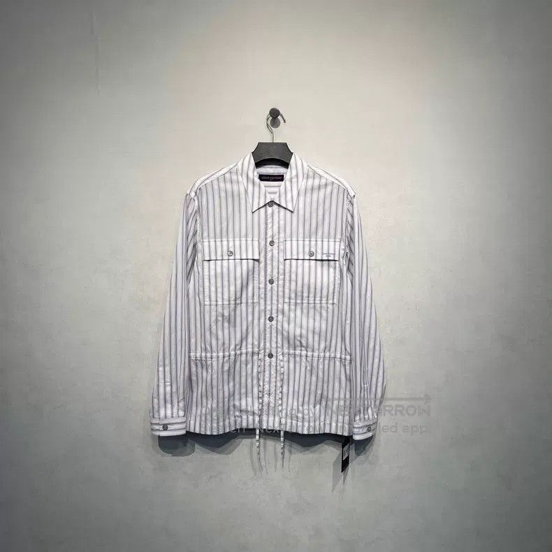 Louis Vuitton Louis Vuitton SS26 Vertical Stripe Long Sleeve Shirt Size US XL / EU 56 / 4 - 1 Thumbnail
