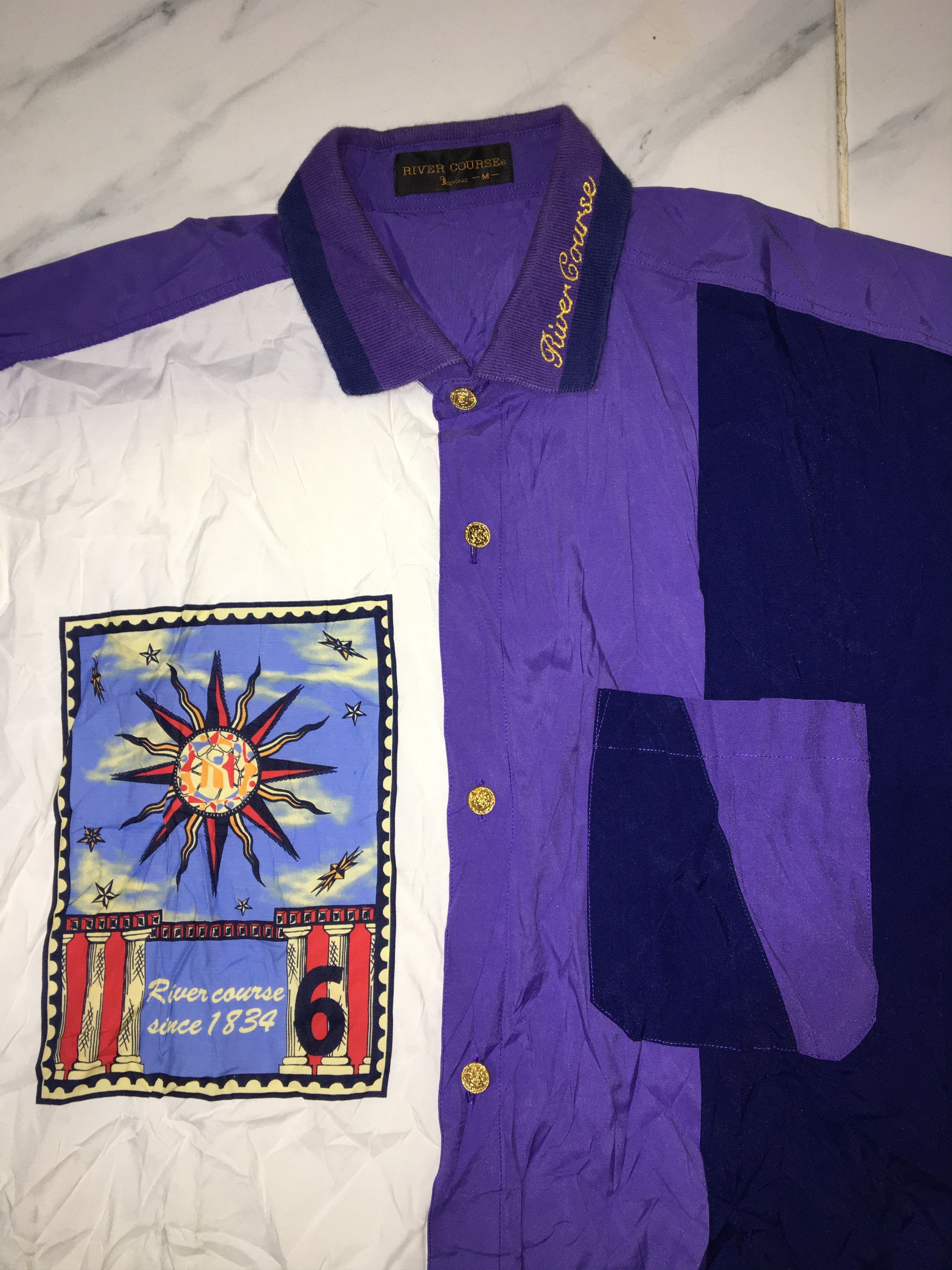 Designer × Japanese Brand RIVER COURSE JAPANA SHIRTS (Button Ups) Size US M / EU 48-50 / 2 - 2 Thumbnail