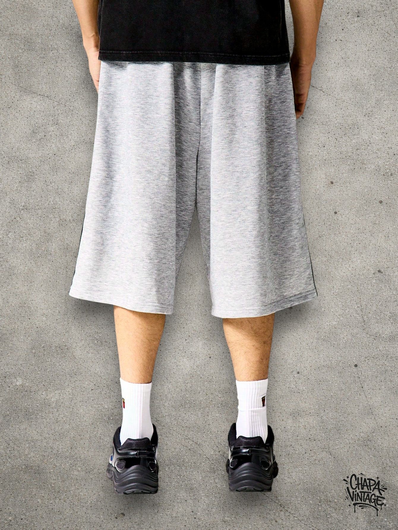 Japanese Brand Long gray shorts Size US 32 / EU 48 - 3 Thumbnail