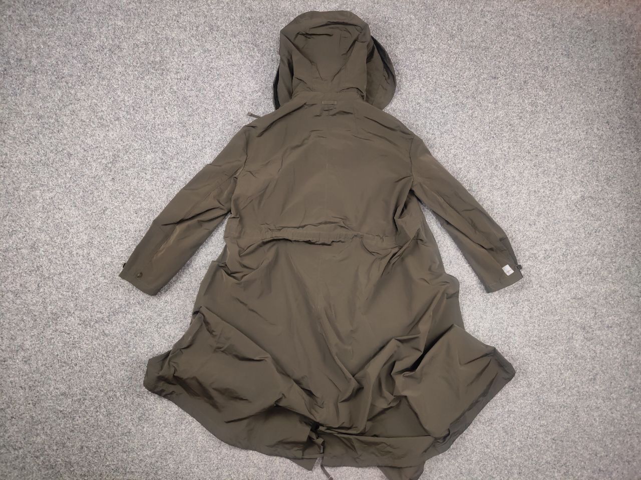 Max Mara 'S Max Mara Italy Design long khaki raincoat hooded Jacket Size M / US 6-8 / IT 42-44 - 9 Thumbnail