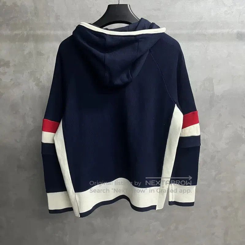 Thom Browne Thom Browne Blue Cotton Men's Hoodie . Size US M / EU 48-50 / 2 - 5 Thumbnail