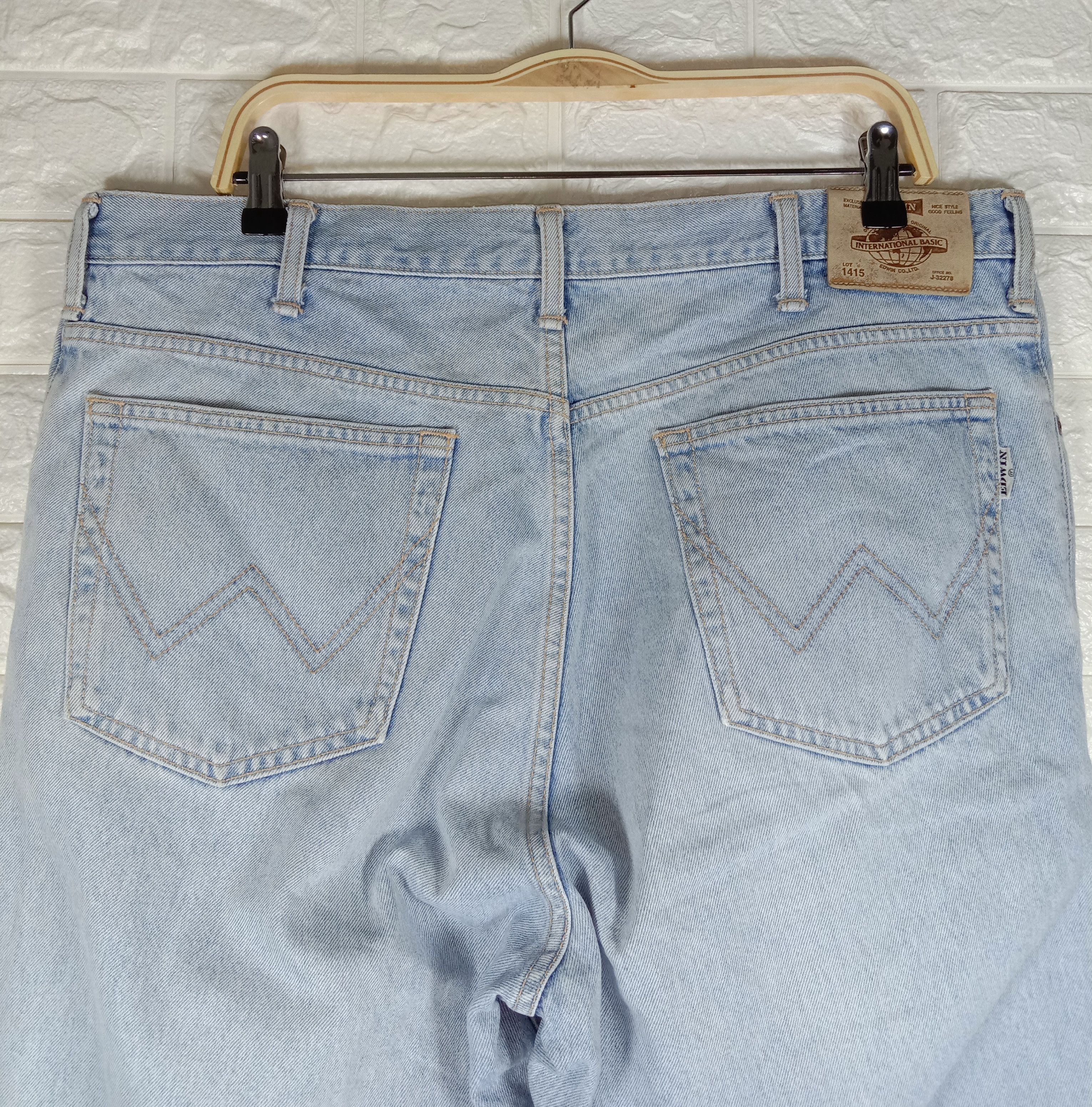Edwin Vintage Edwin Lot 1415 Light Wash Jeans Size US 38 / EU 54 - 6 Thumbnail