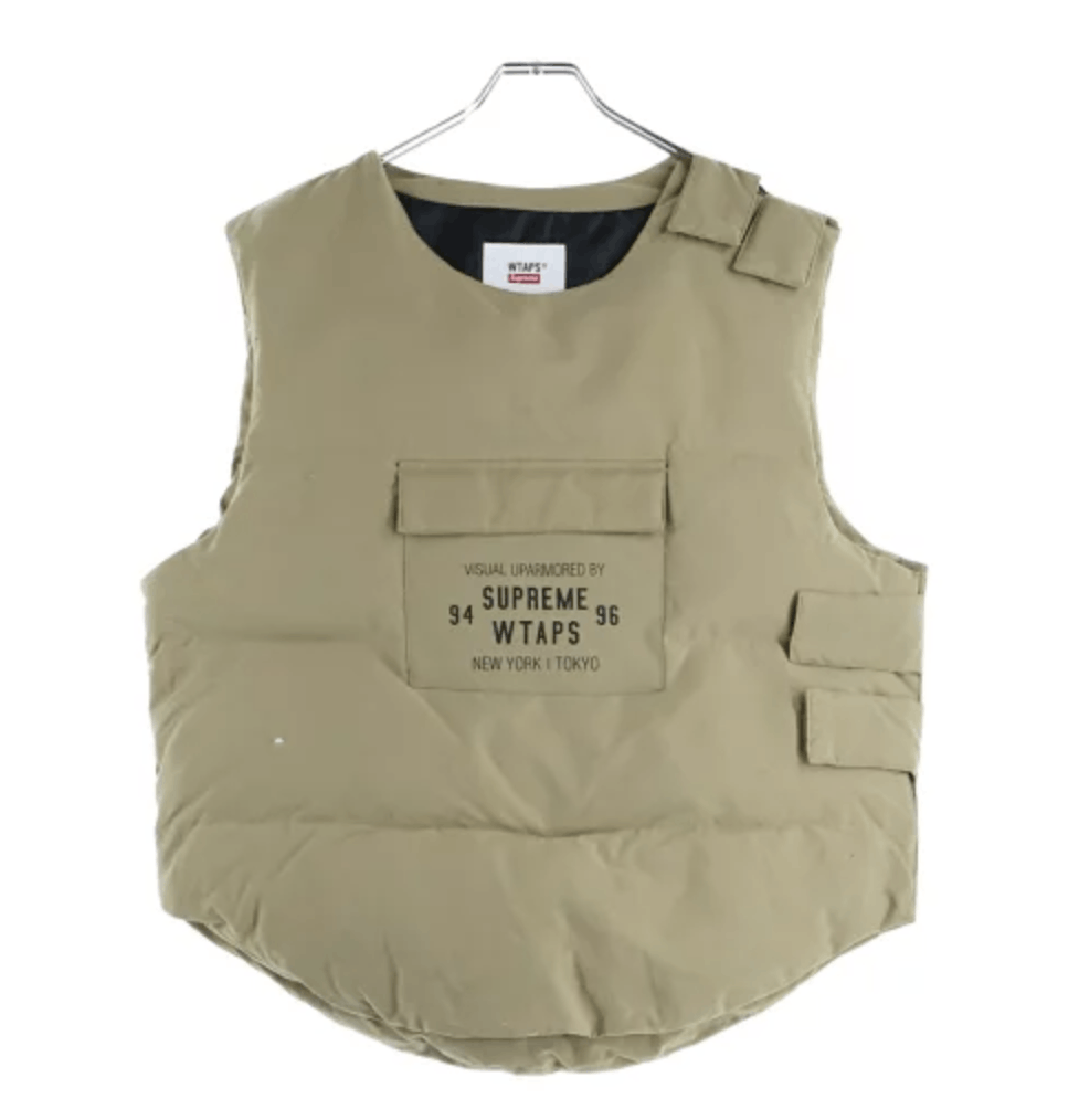 Supreme Supreme WTAPS Tactical Down Vest 21FW Brown Size US S / EU 44-46 / 1 - 1 Thumbnail