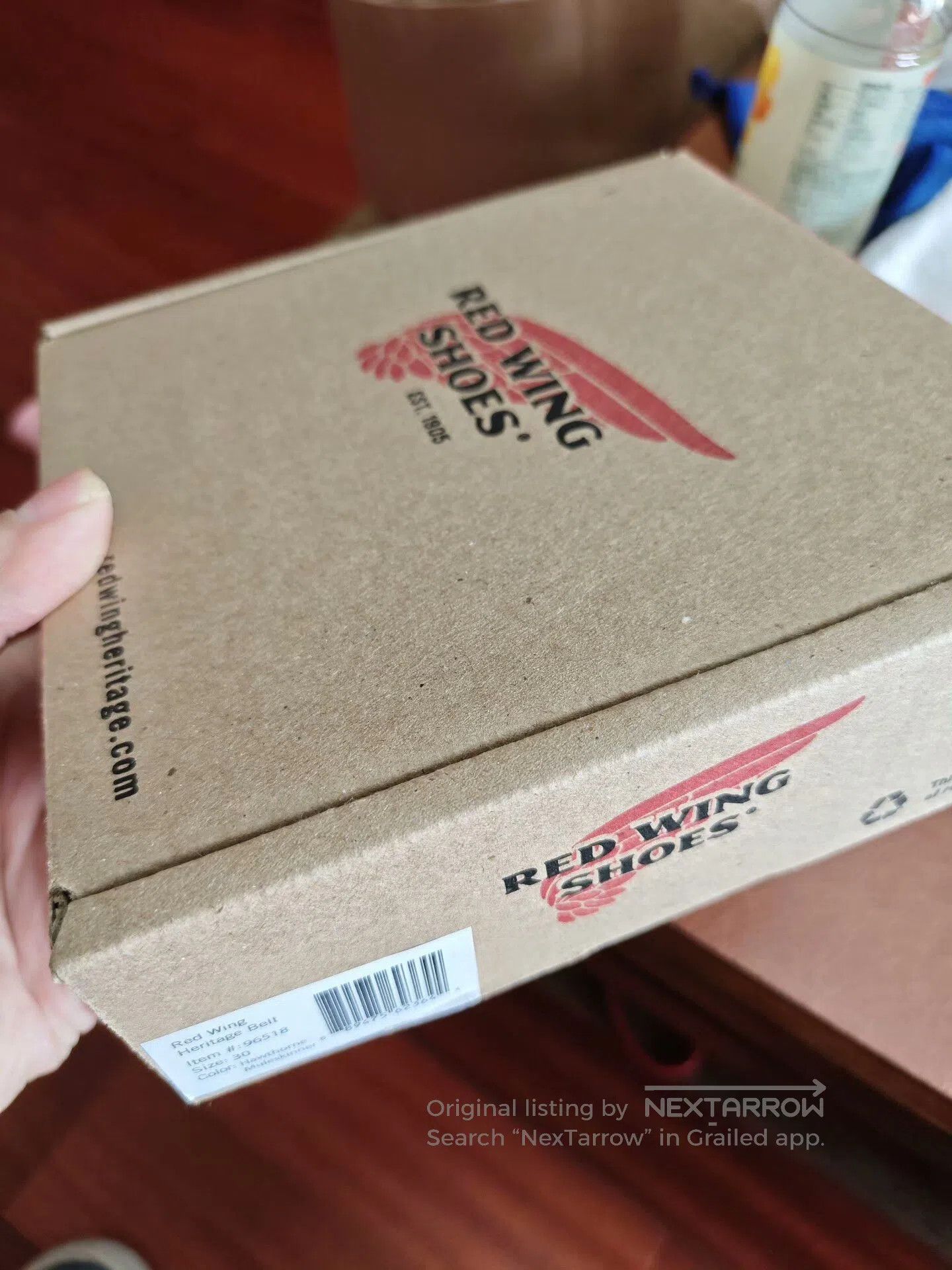 Other Red Wing USA Suede Leather Belt. Size ONE SIZE - 3 Thumbnail