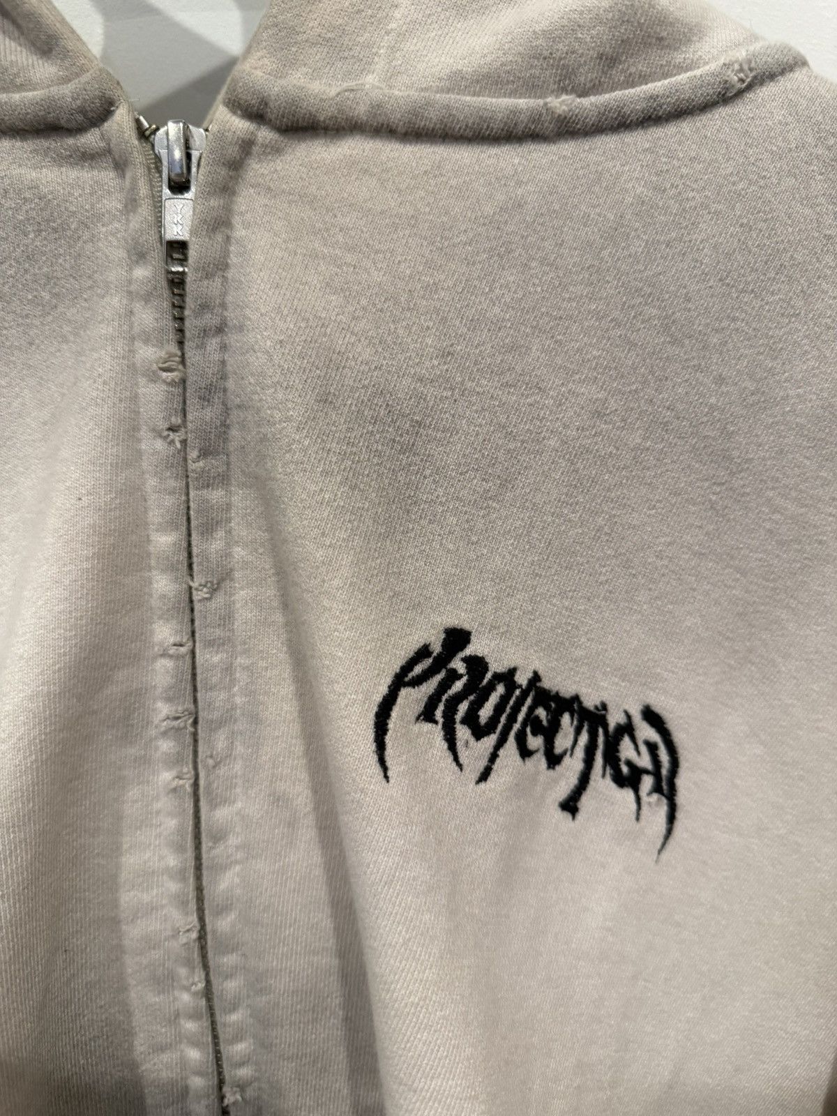 PROJECT G/R Project GR Corso Como Dirty Hoodie Zip Up Size US S / EU 44-46 / 1 - 6 Thumbnail