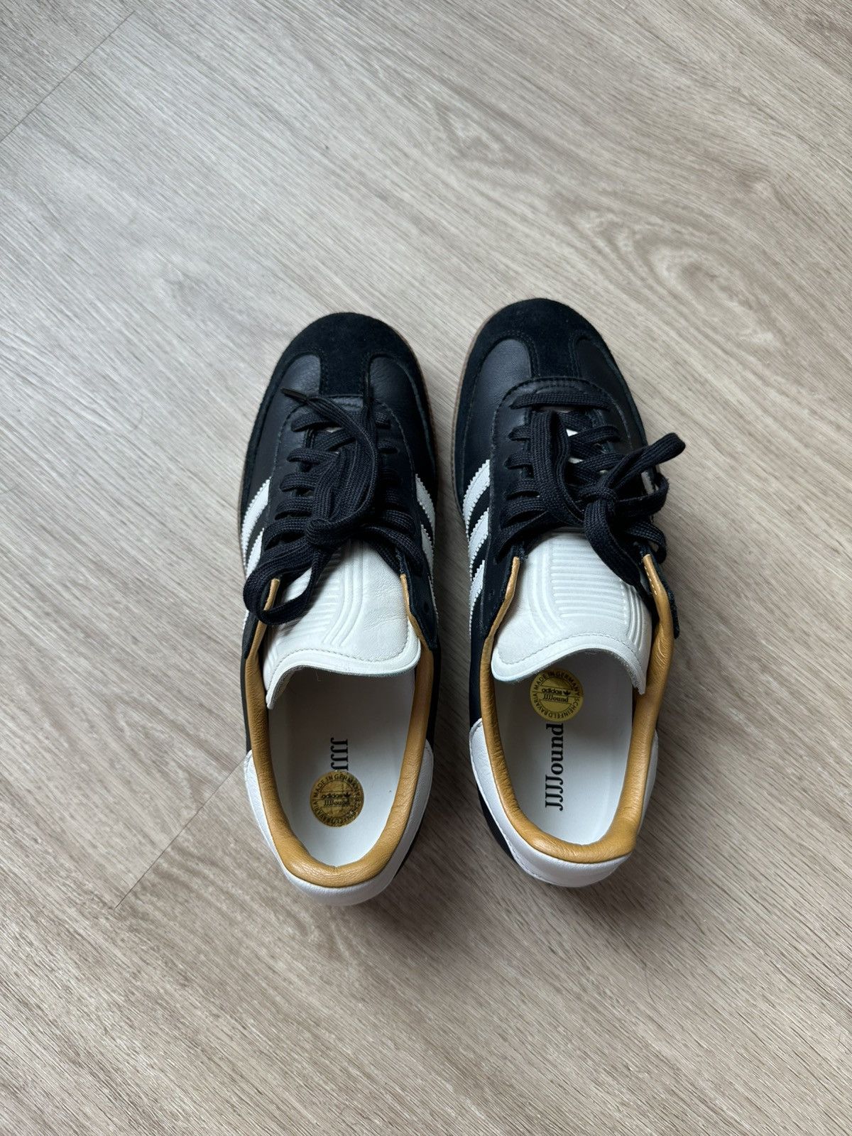 Adidas × JJJJound JJJJound Made in Germany Samba “Black” Size US 8 / EU 41 - 4 Thumbnail