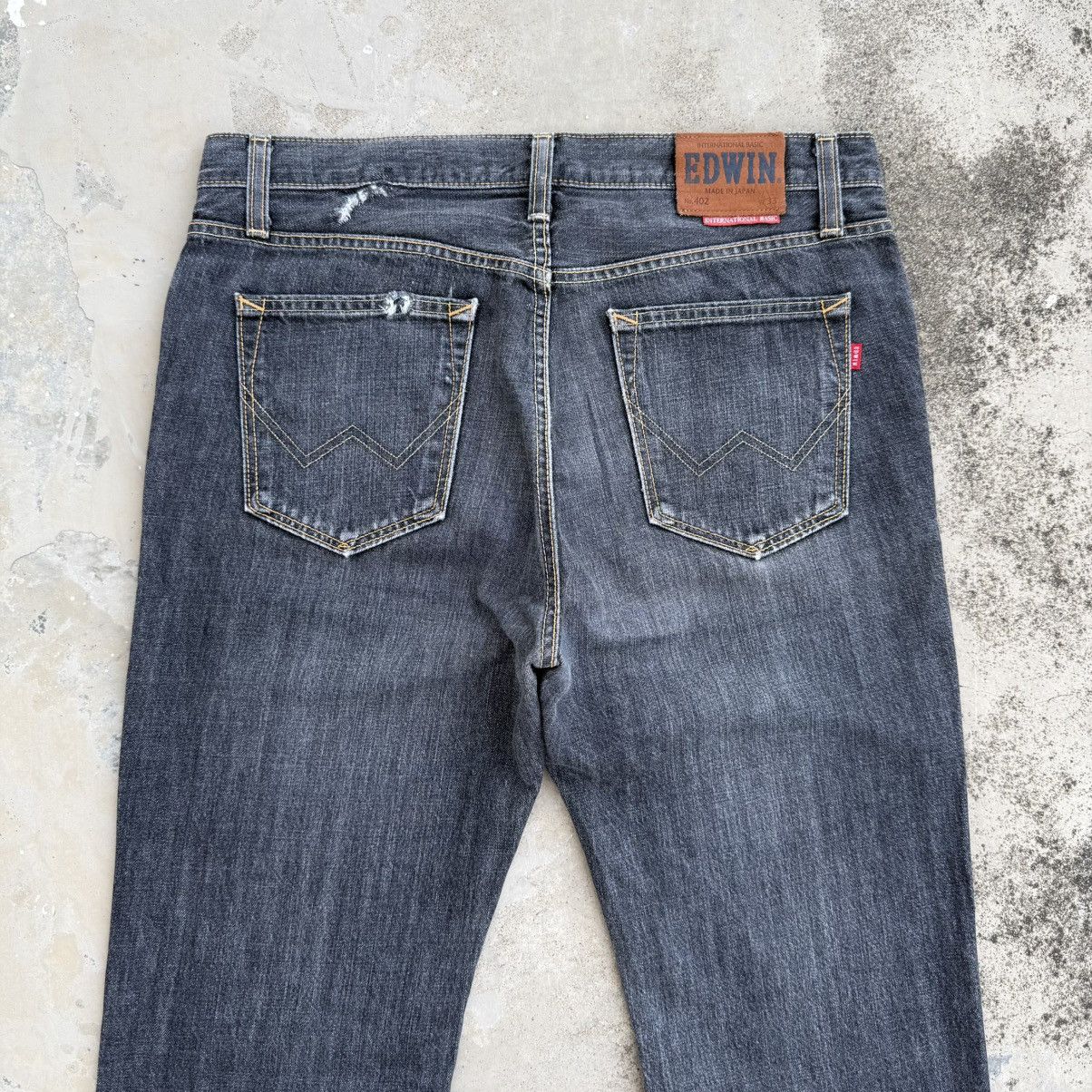 Edwin × Jean × Vintage VINTAGE EDWIN BLACK JEAN DENIM PANTS Size US 34 / EU 50 - 8 Thumbnail
