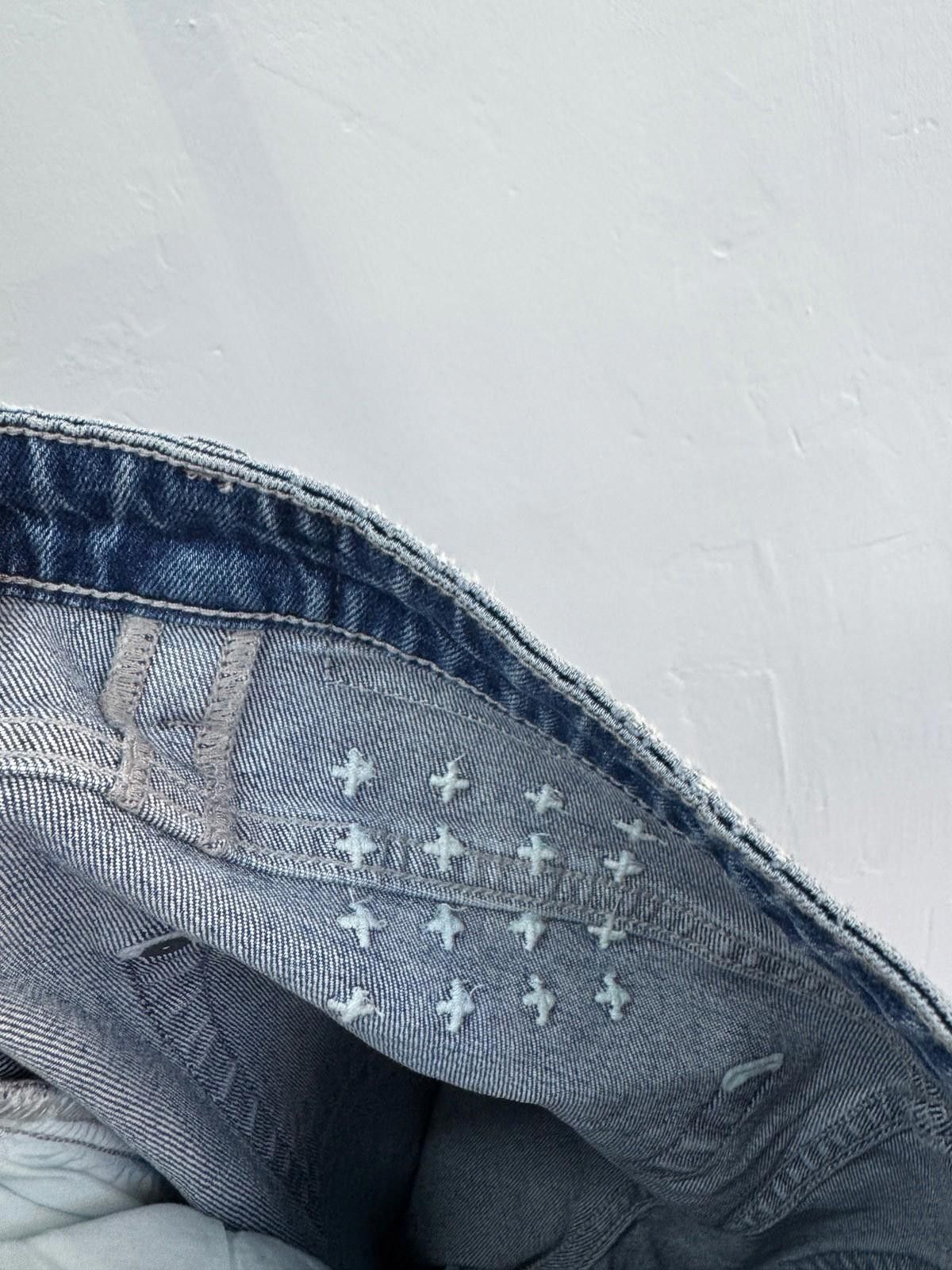 Ksubi new Ksubi mens denim jeans light blue trashed 32 Size US 32 / EU 48 - 8 Thumbnail